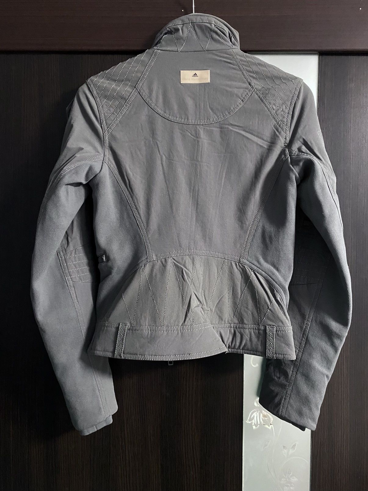 Adidas × Stella McCartney Women’s AW‘08 Asymmetric Multipocket Primaloft Biker Jacket Size XXS / US 00 / IT 34 - 5 Thumbnail
