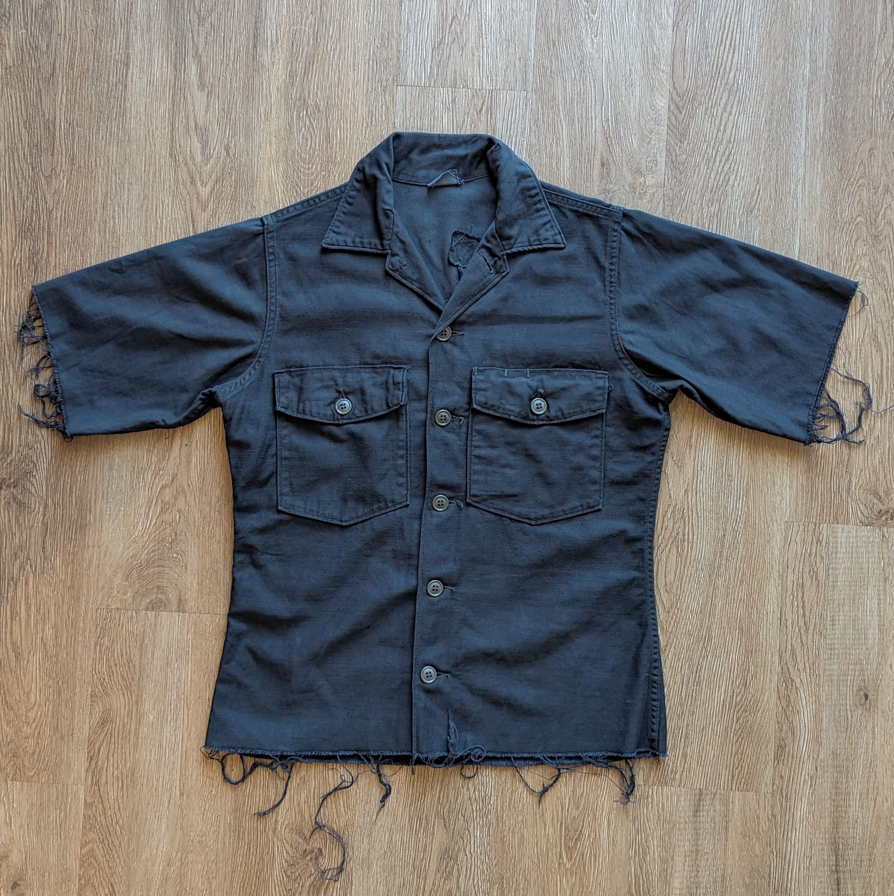 Other VINTAGE Navy Blue Overdyed OG 107 US Army Size US M / EU 48-50 / 2 - 1 Thumbnail