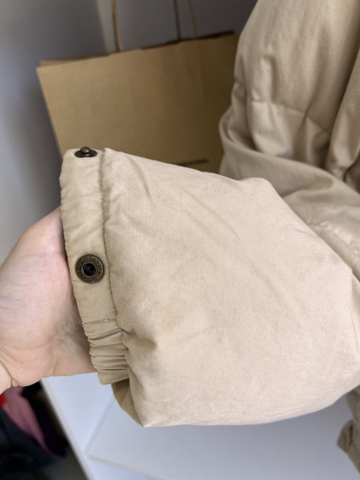 Designer × Vintage VINTAGE chevignon Unlimited PUFFER jacket down duvet leather Size US XL / EU 56 / 4 - 6 Thumbnail