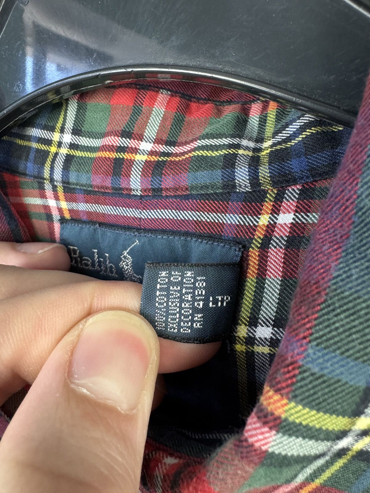 Polo Ralph Lauren Polo Ralph Lauren Plaid Button Down Shirt Custom Fit Size US XL / EU 56 / 4 - 8 Thumbnail