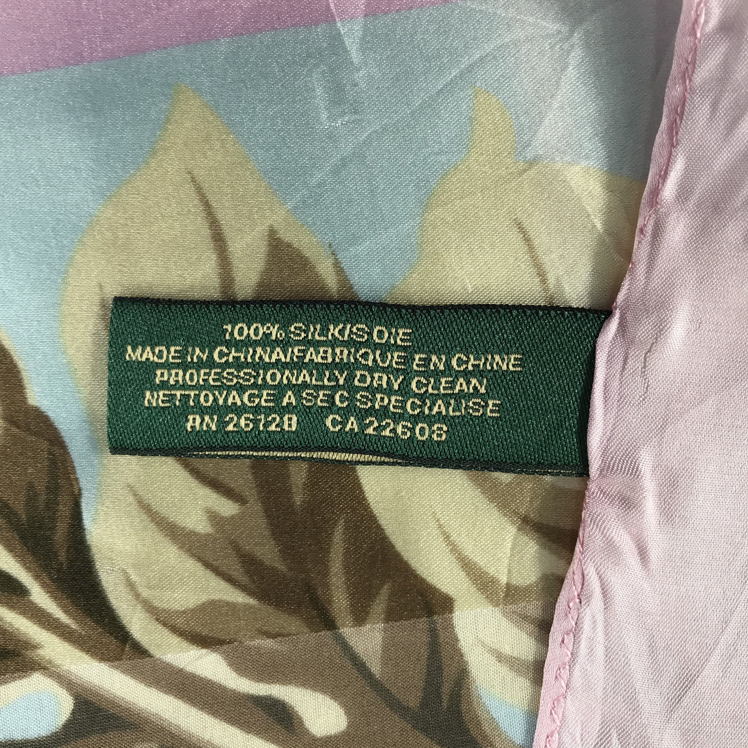 Ralph Lauren Vintage Ralph Lauren Silk Scarf Size ONE SIZE - 6 Thumbnail