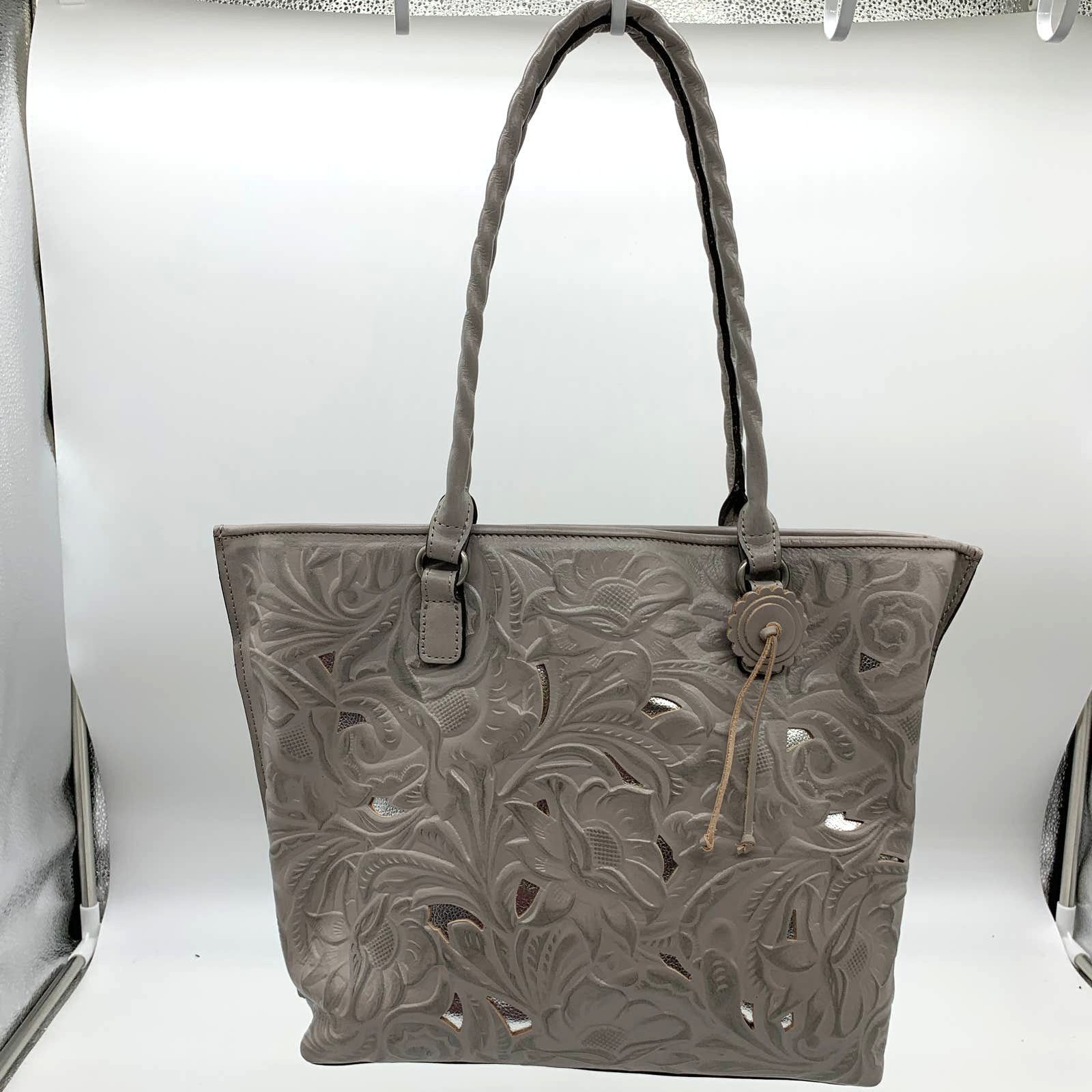 Other Patricia Nash Leather Handbags Cutout Adeline Tote Size ONE SIZE - 1 Thumbnail