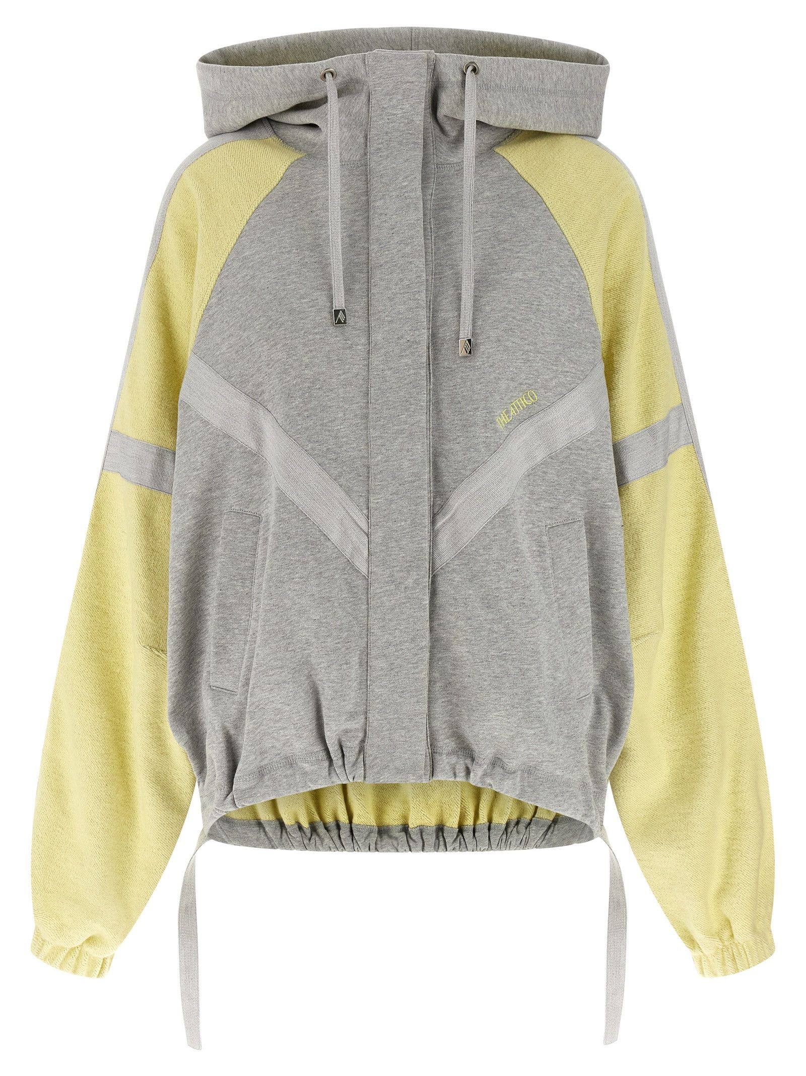 The Attico Double American fleece bomber jacket Size XS / US 0-2 / IT 36-38 - 1 Thumbnail