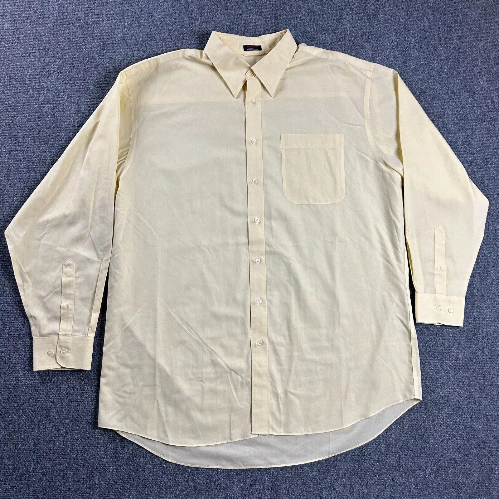 Ashworth × Vintage Ashworth Shirt Mens XL Button Up Ez-Tech Pocket 100% Cotton Size US XL / EU 56 / 4 - 1 Thumbnail