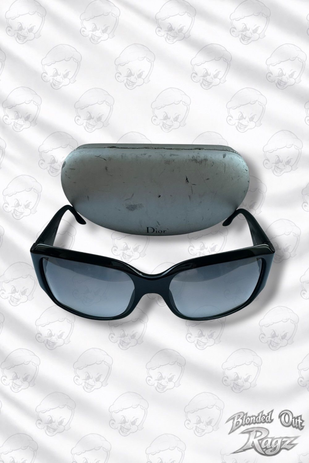 Dior Christian Dior Night 3 Vintage Sunglasses Black Size ONE SIZE - 2 Thumbnail