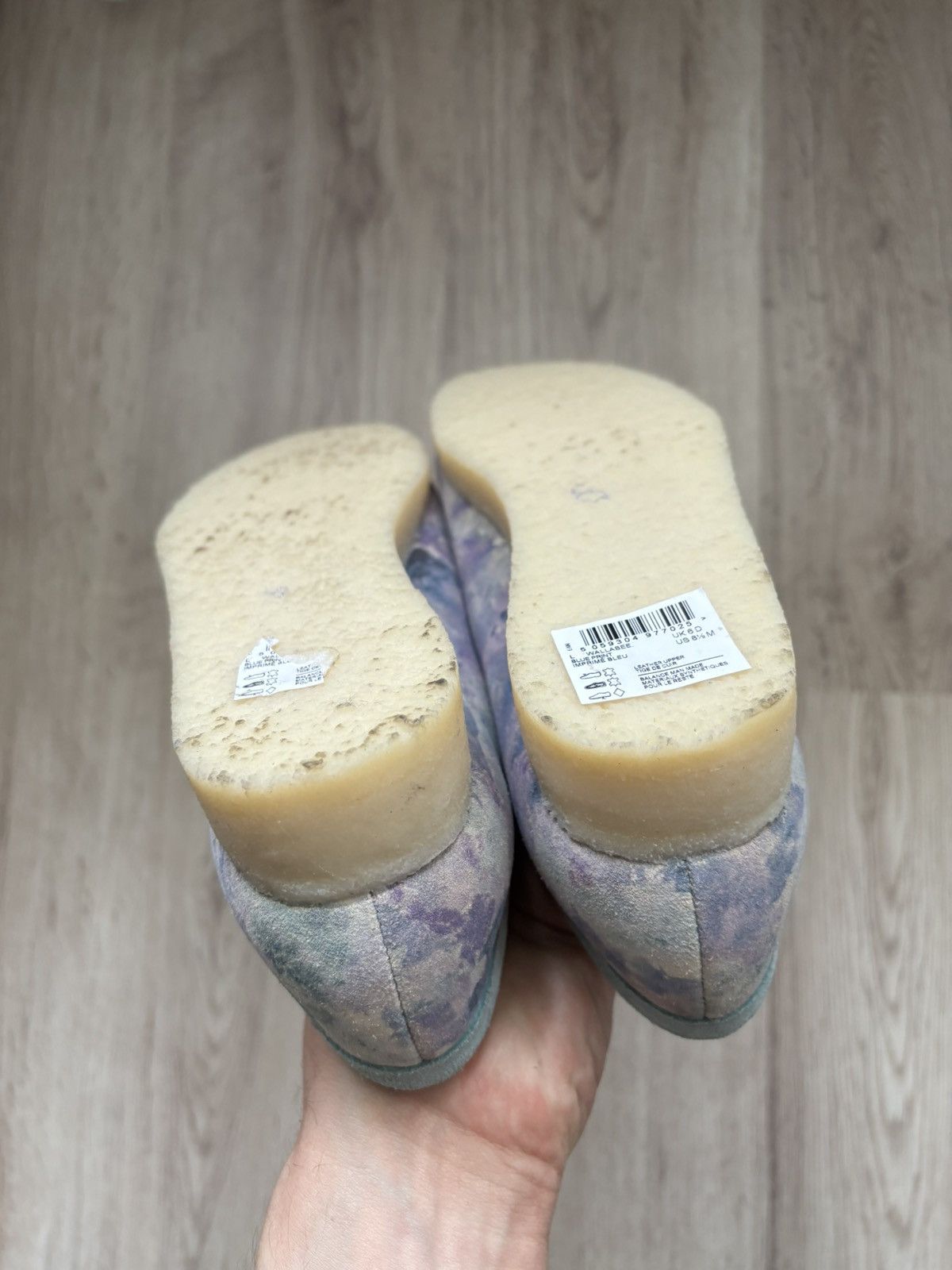 Clarks Clarks Wallabee floral multicolor print leather Size US 8.5 / IT 38.5 - 8 Thumbnail