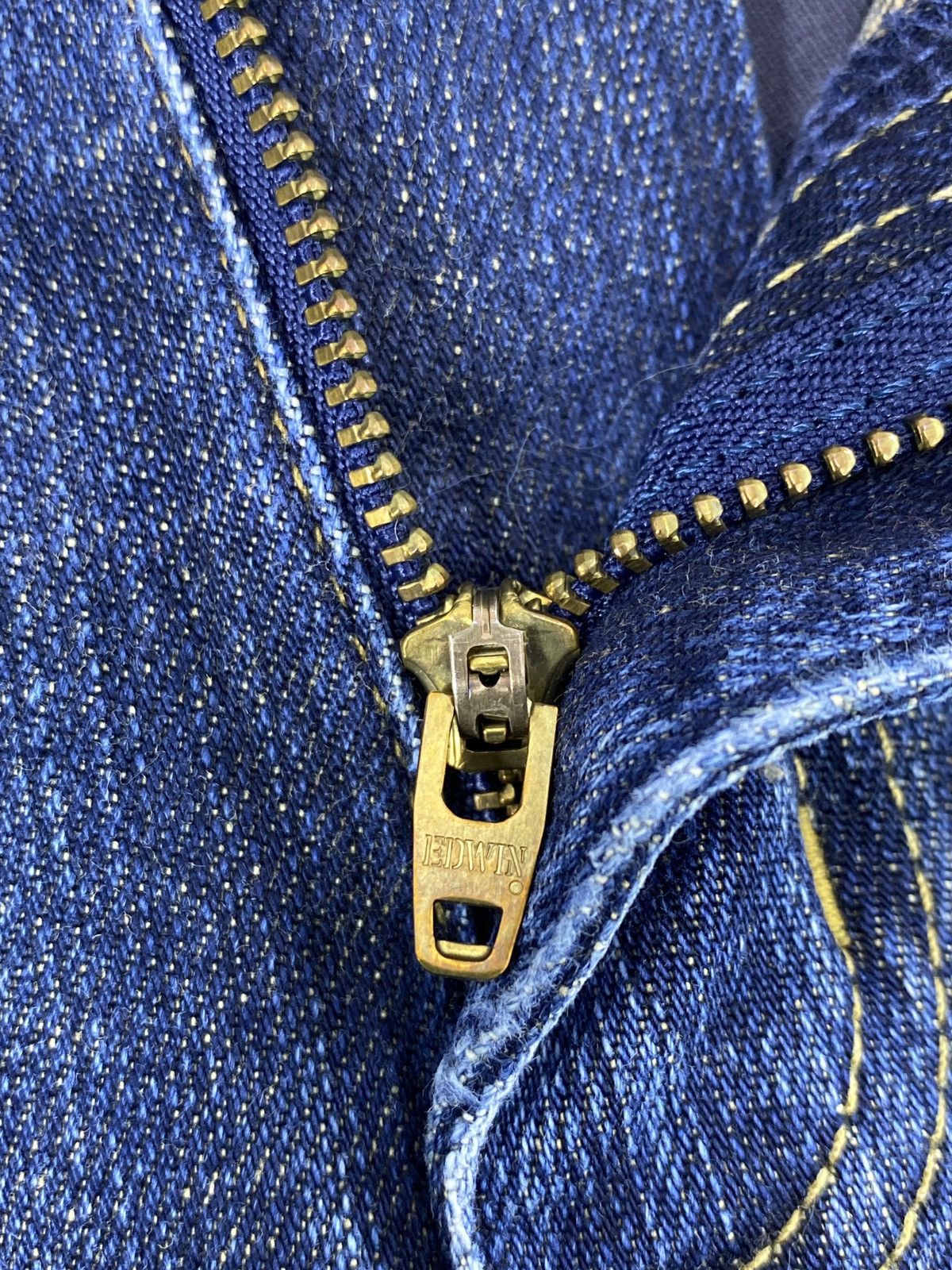 Edwin × Jean × Vintage Miss Edwin Blue Wash Flare Jeans - J986 Size 26" / US 2 / IT 38 - 6 Thumbnail