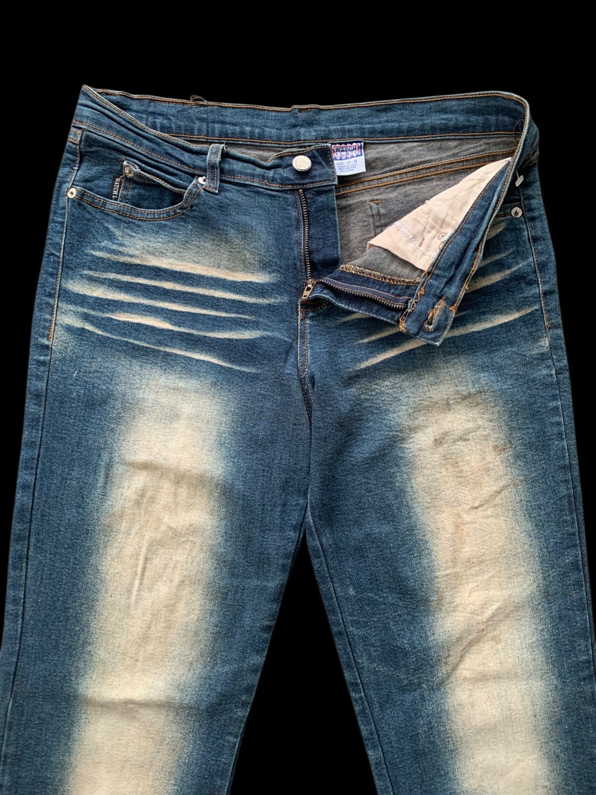 If Six Was Nine × Japanese Brand × Vintage Watch L.A Jeans Flare Vintage Distressed Denim Size 32" / US 10 / IT 46 - 18 Thumbnail