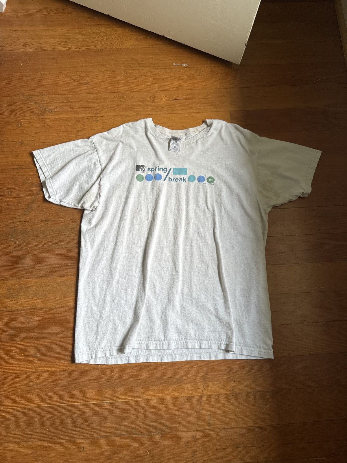 Fruit Of The Loom × Mtv MTV spring break 99 vintage t shirt | Grailed