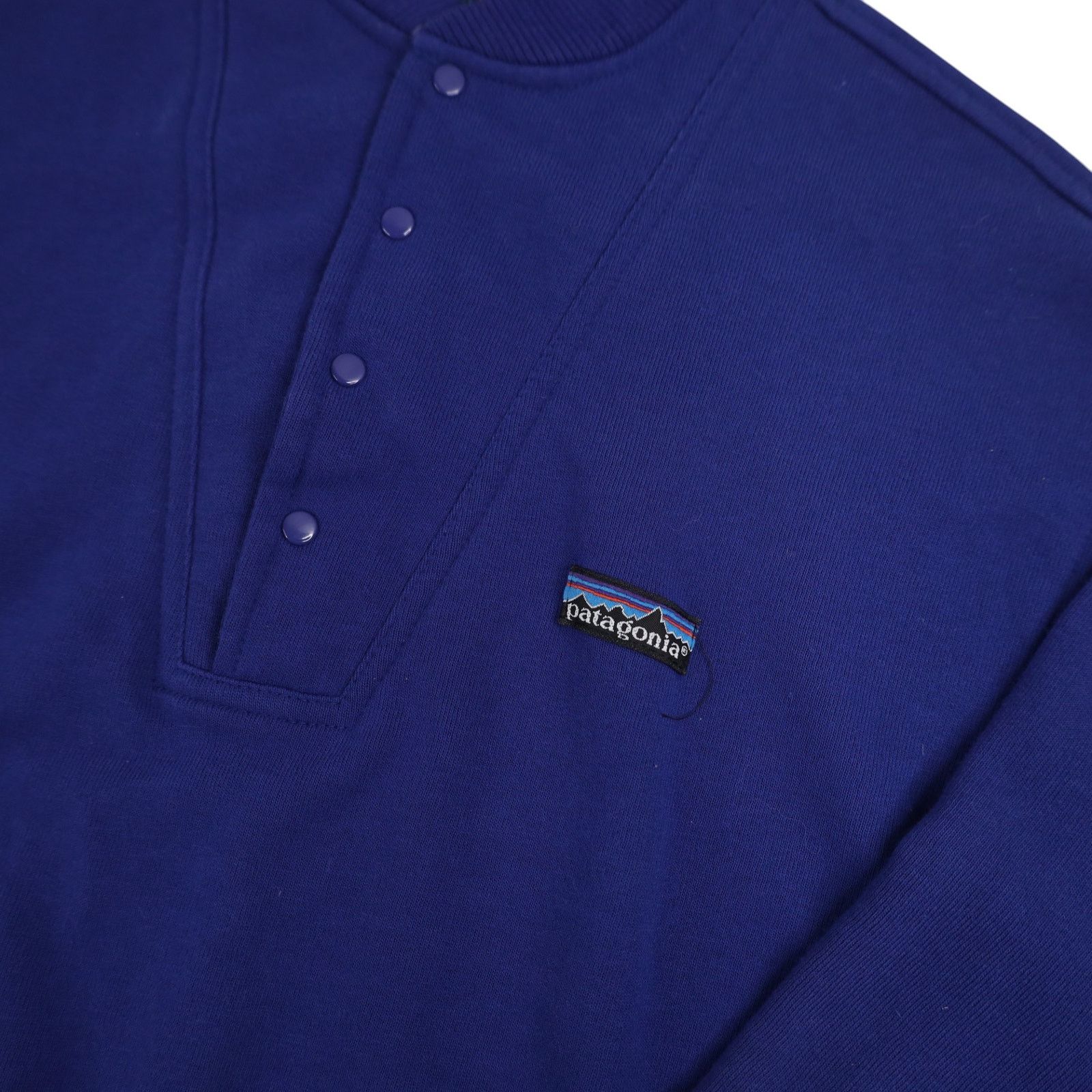 Patagonia × Vintage Vintage Original Patagonia Snap T Sweatshirt Size US L / EU 52-54 / 3 - 5 Thumbnail