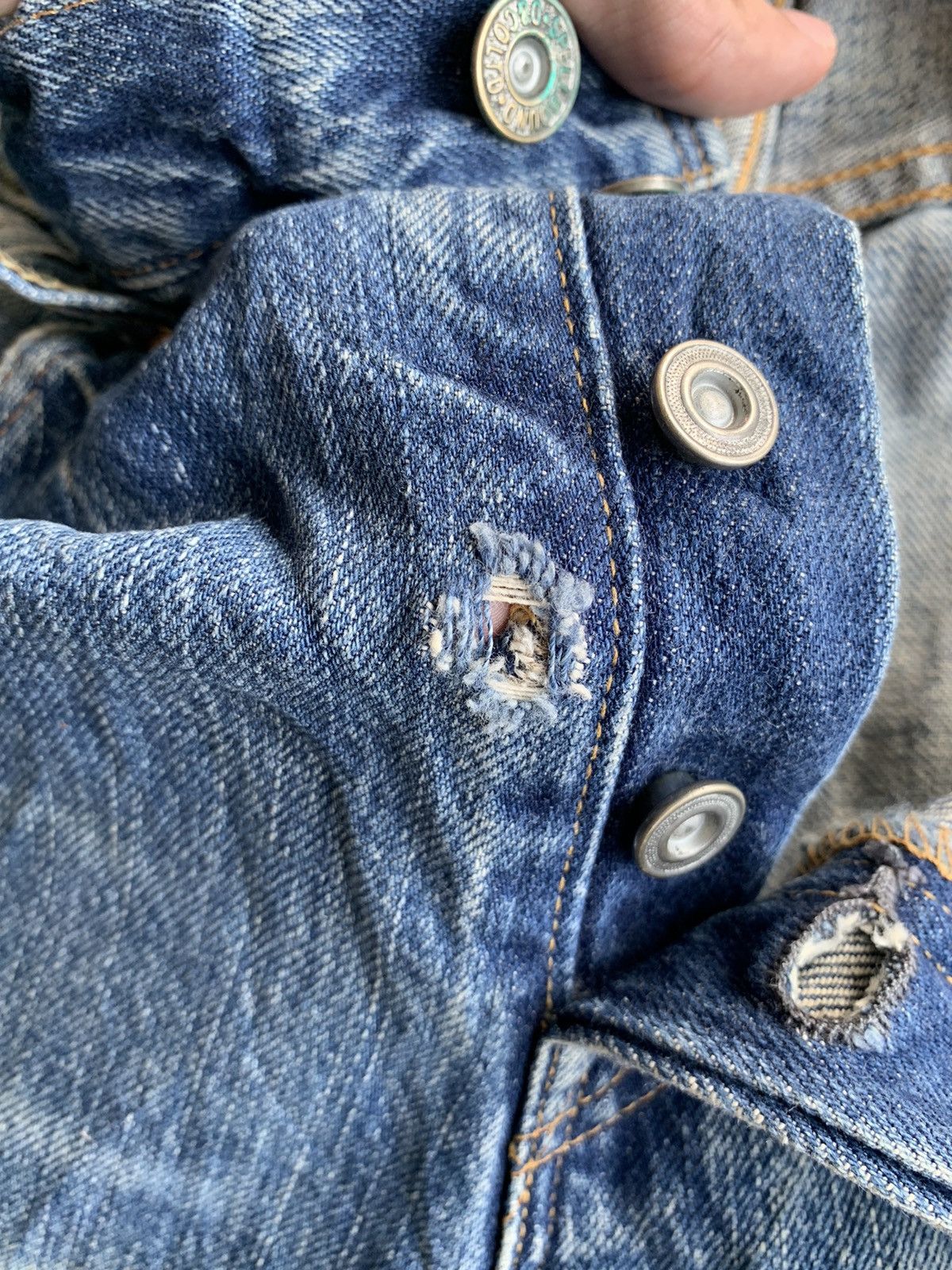 Spellbound VINTAGE SPELLBOUND SELVEDGE JAPANESE FADED DISTRESSED Size US 32 / EU 48 - 20 Thumbnail
