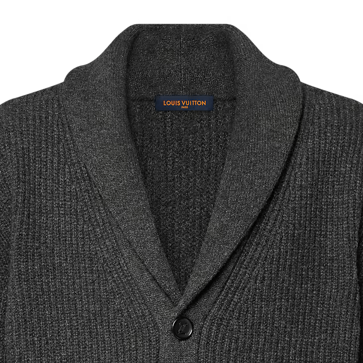 Louis Vuitton Cashmere Blend Shawl Collar Cardigan Size US XS / EU 42 / 0 - 2 Thumbnail