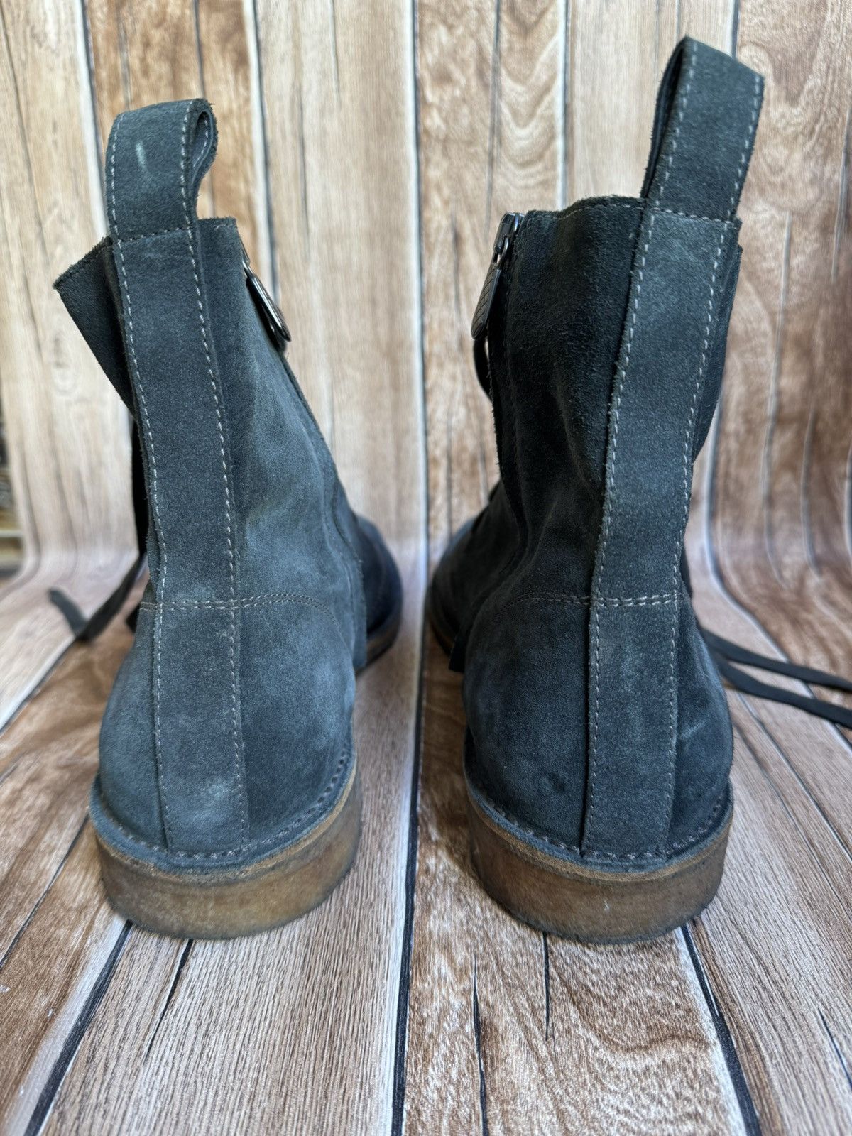 Bottega Veneta Lace up side zipper Chelsea boots kanye west Size US 11 / EU 44 - 11 Thumbnail