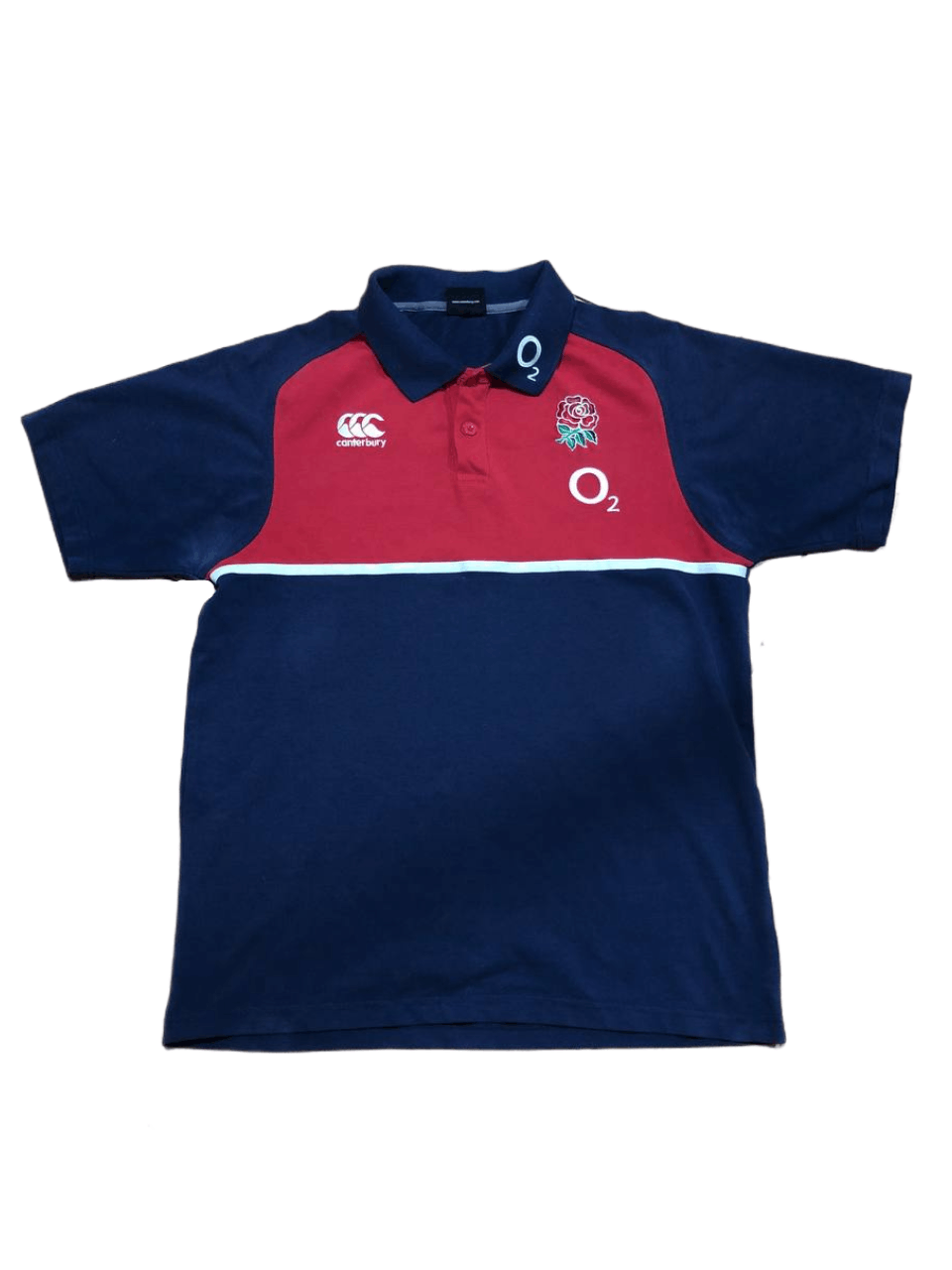 Canterbury Of New Zealand England Rugby Team Polo Size L