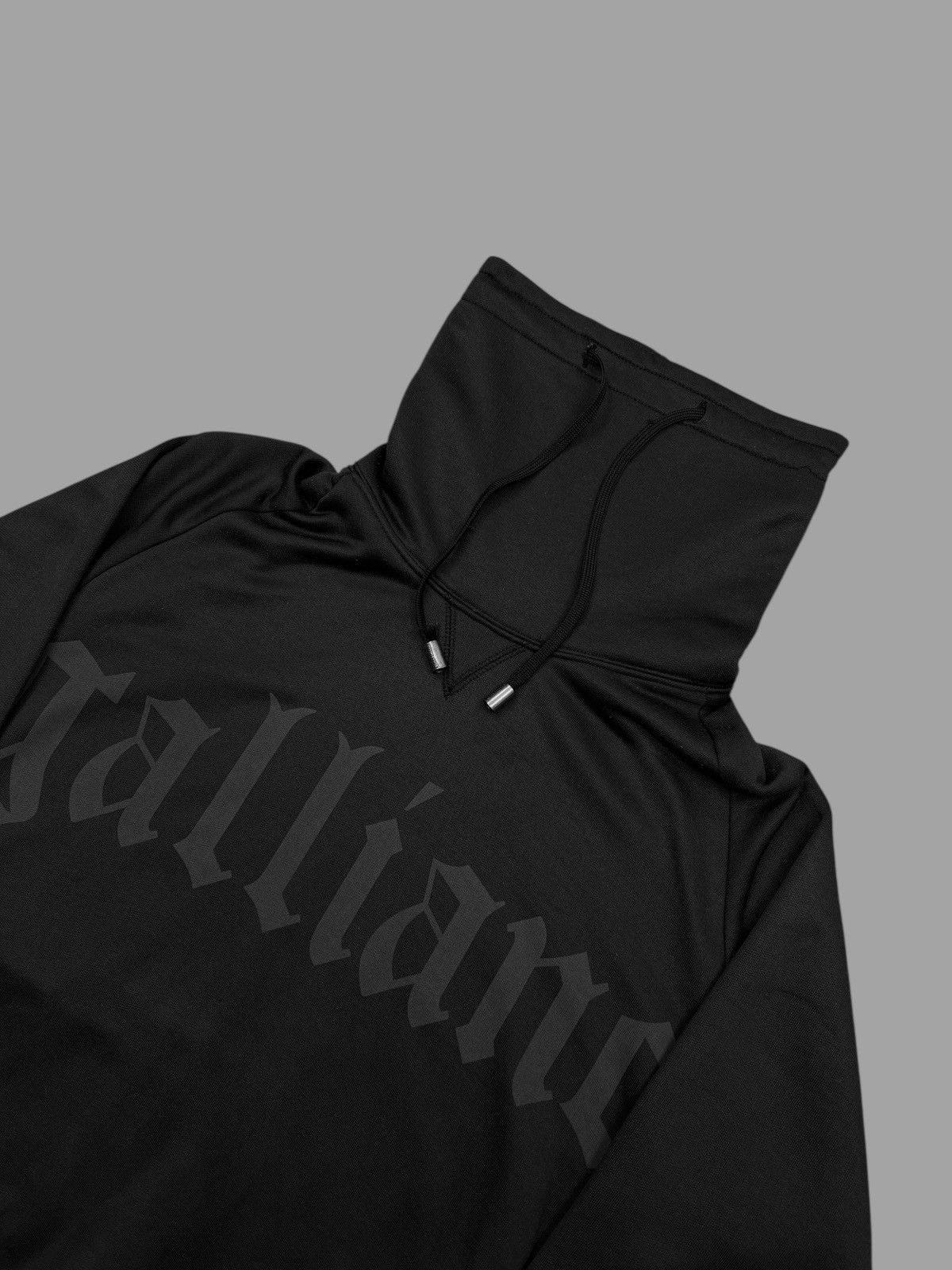 John Galliano 2000's John Galliano Big Logo High Neck Pullover Size US L / EU 52-54 / 3 - 5 Thumbnail
