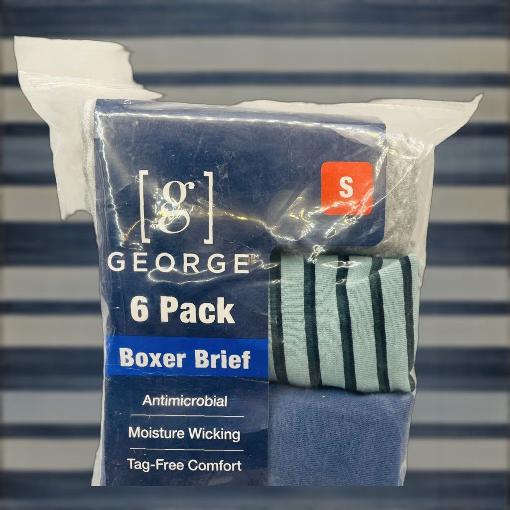 George VINTAGE? No. George Boxer Briefs Shirt? Size 36R - 1 Thumbnail
