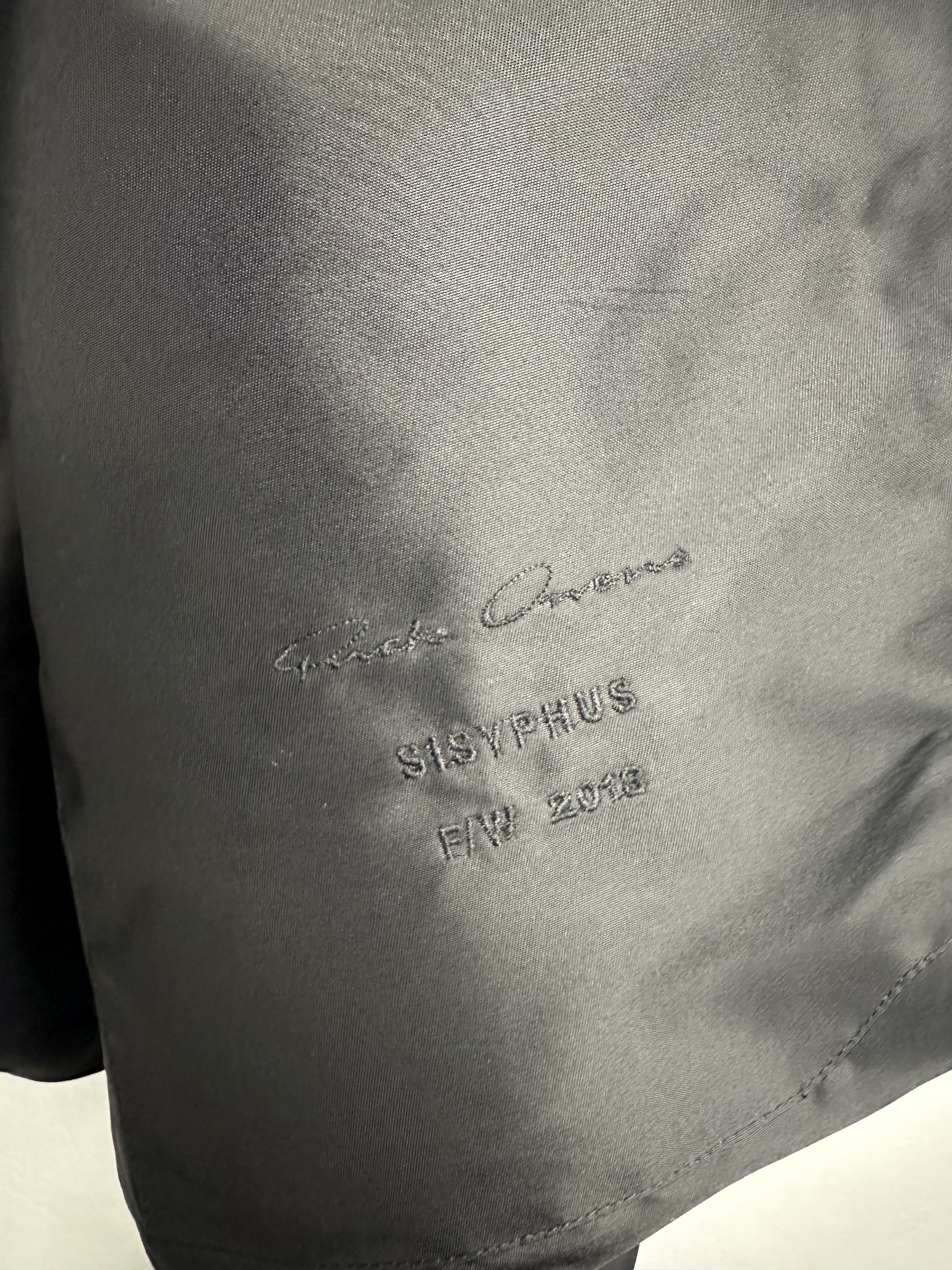 Rick Owens Rick Owens FW18 Sisyphus Cropped Funnel Neck Jacket Size US S / EU 44-46 / 1 - 4 Thumbnail