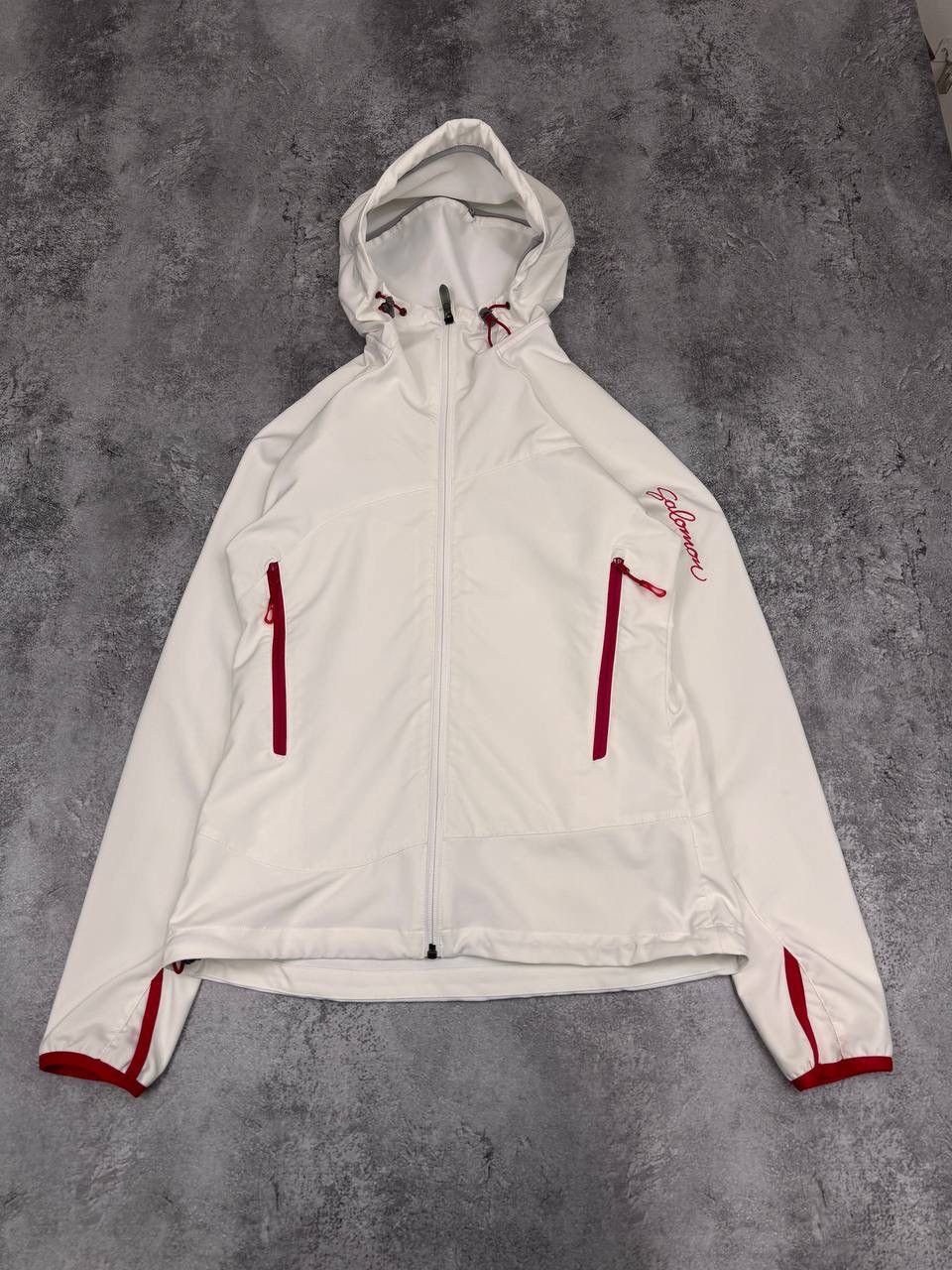 Salomon Salomon Women's Softshell Hooded Jacket White Size S Size S / US 4 / IT 40 - 1 Thumbnail