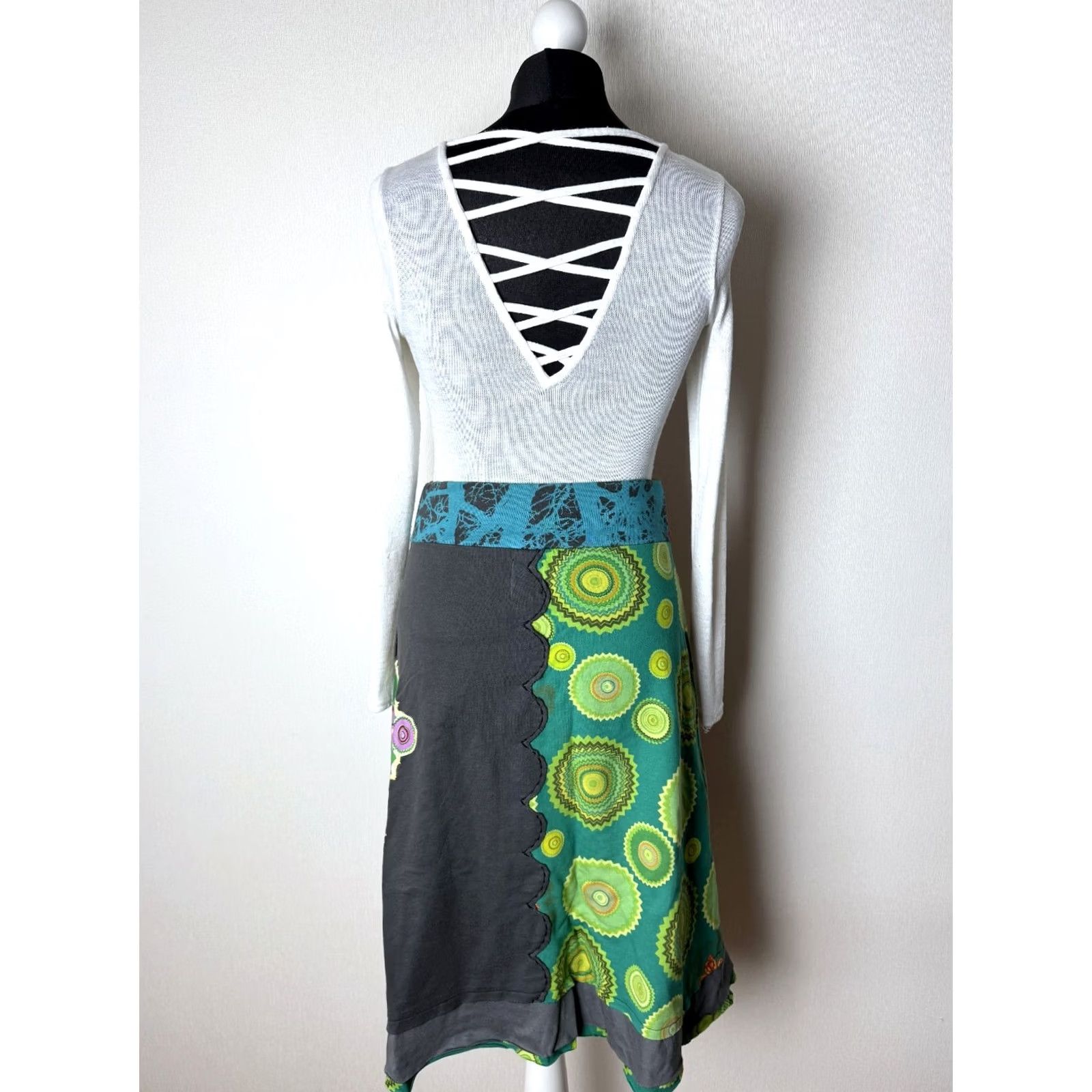 Desigual Desigual Skirt S Womens Midi Multicoloured XS? Size 28" / US 6 / IT 42 - 5 Thumbnail