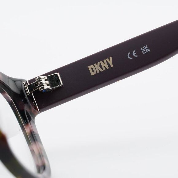 DKNY DKNY DK5064 265 Eyeglasses - Havana/Brown 54mm Cat Eye Frame Size ONE SIZE - 5 Thumbnail