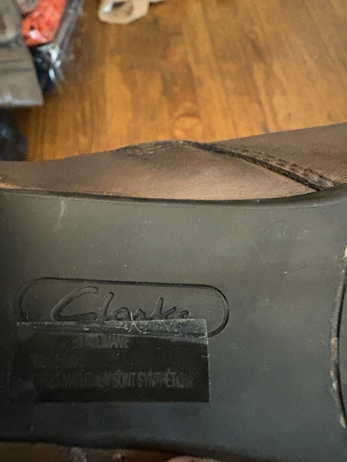 Clarks Clarks 8 1/2 M Leather Knee High Riding Boots 3" Buckles Size US 8.5 / IT 38.5 - 10 Thumbnail