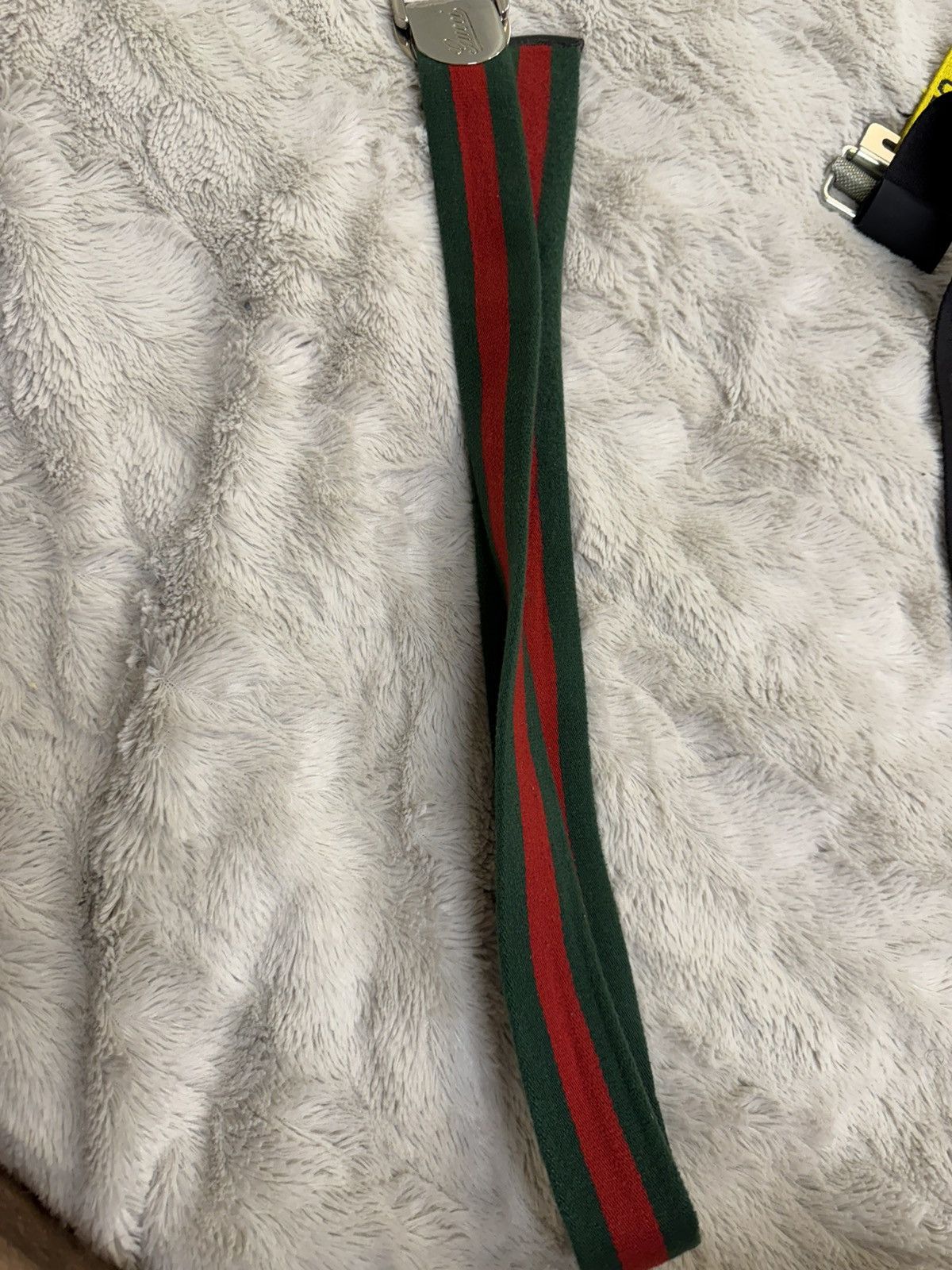 Gucci Gucci Web Buckle Belt 95cm Size ONE SIZE - 4 Thumbnail