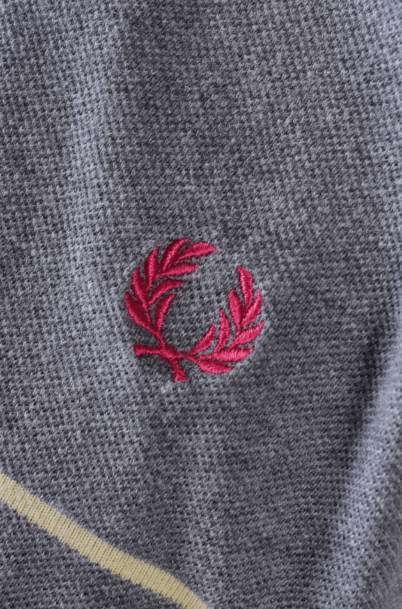 Fred Perry Fred Perry Striped Grey Cotton Polo Shirt L Size US L / EU 52-54 / 3 - 3 Thumbnail