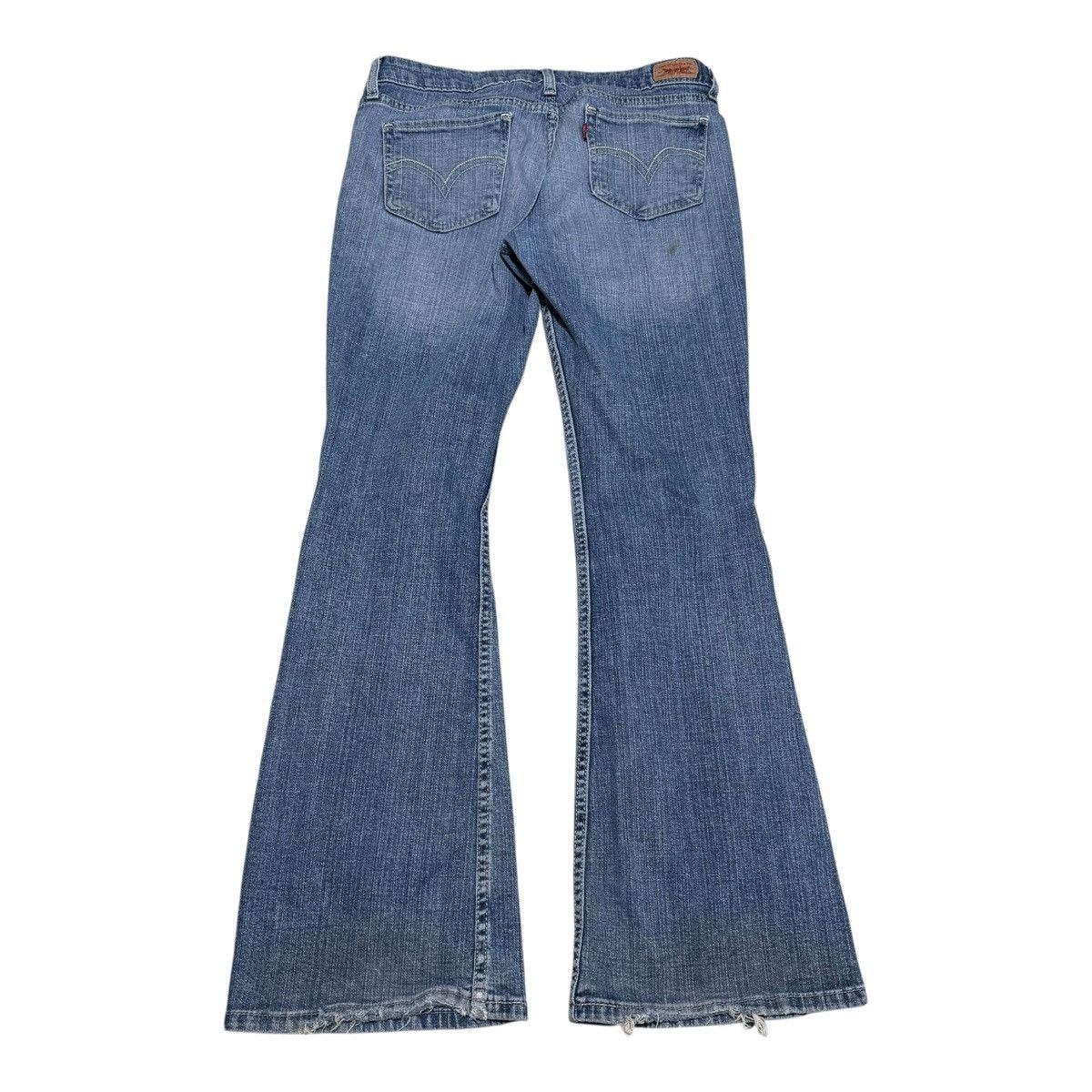 Levi's Levi’s 518 Super Low Medium Flared Jeans Women’s 7 30x29 Size 30" / US 8 / IT 44 - 2 Thumbnail