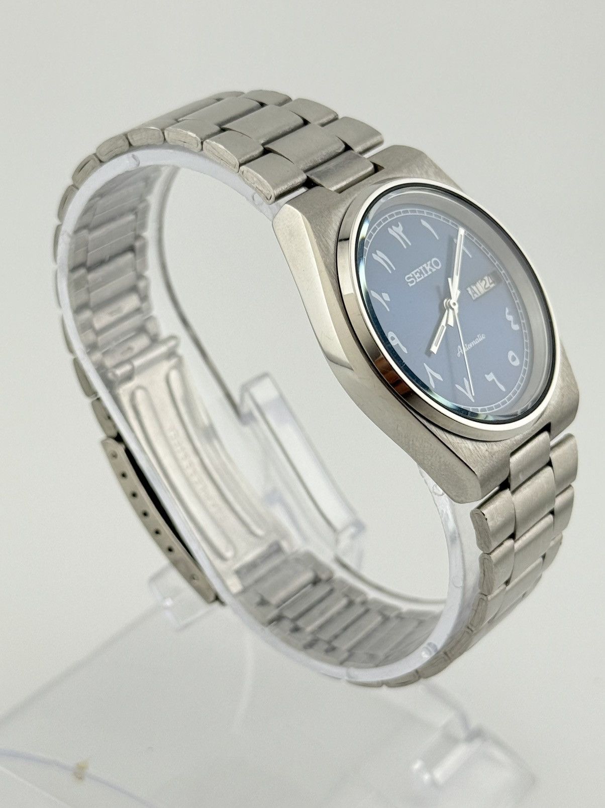 Seiko Seiko 5 Automatic Watch Blue Dial Men’s Wristwatch Size 36 - 3 Thumbnail