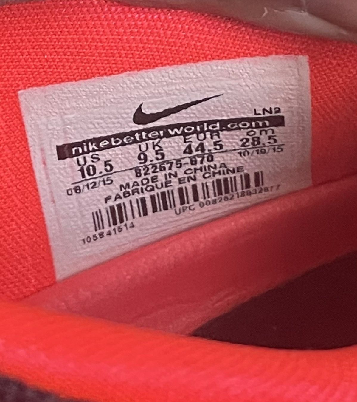 Nike Nike Kobe 11 Achilles Heel’ Size US 10.5 / EU 43-44 - 8 Thumbnail