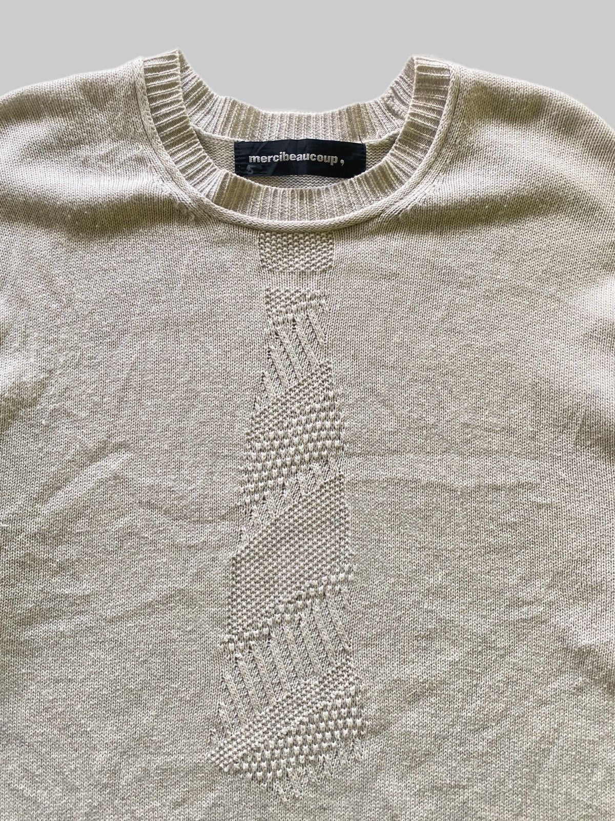 mercibeaucoup FW2006 Mercibeaucoup Embossed Design Knitwear Size US L / EU 52-54 / 3 - 3 Thumbnail