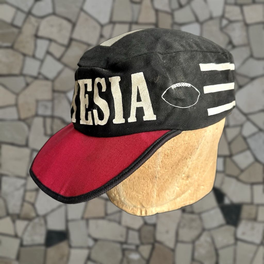 Vintage VINTAGE 1980s HaT Artesia High School Bulldog Football Cap Hat Cap Bulldog Football Hat Mens Womens Boys Girls Size ONE SIZE - 1 Thumbnail