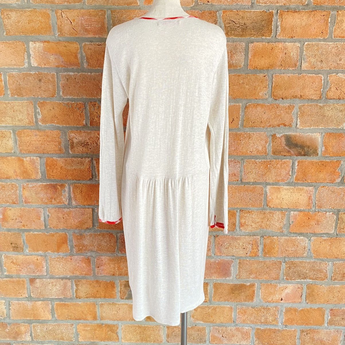 45rpm Red Gingham Panel Long-Sleeve Dress Size XS / US 0-2 / IT 36-38 - 18 Thumbnail