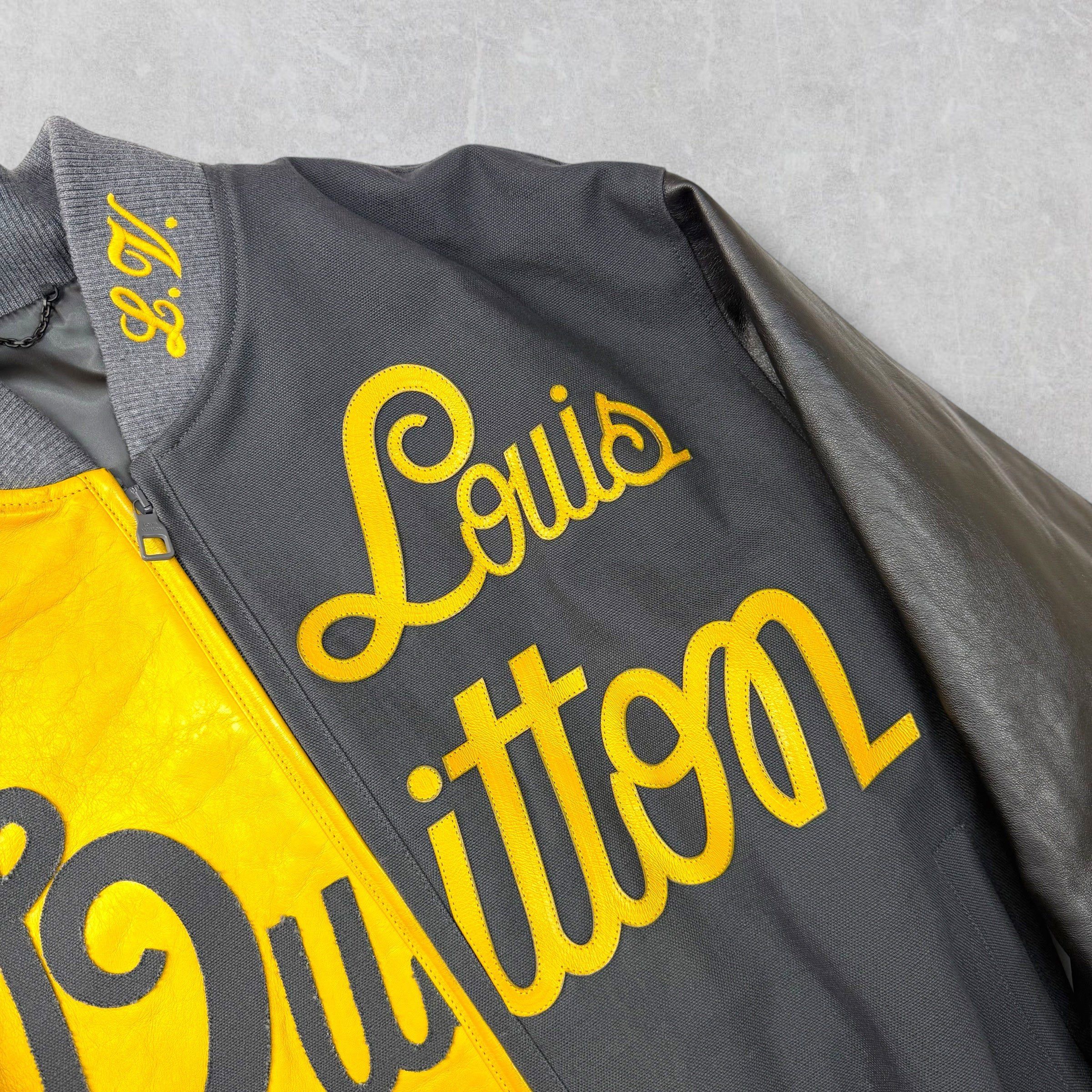 Louis Vuitton Louis Vuitton Canvas Leather Bomber Marigold Jacket 50 (L) Size US L / EU 52-54 / 3 - 4 Thumbnail
