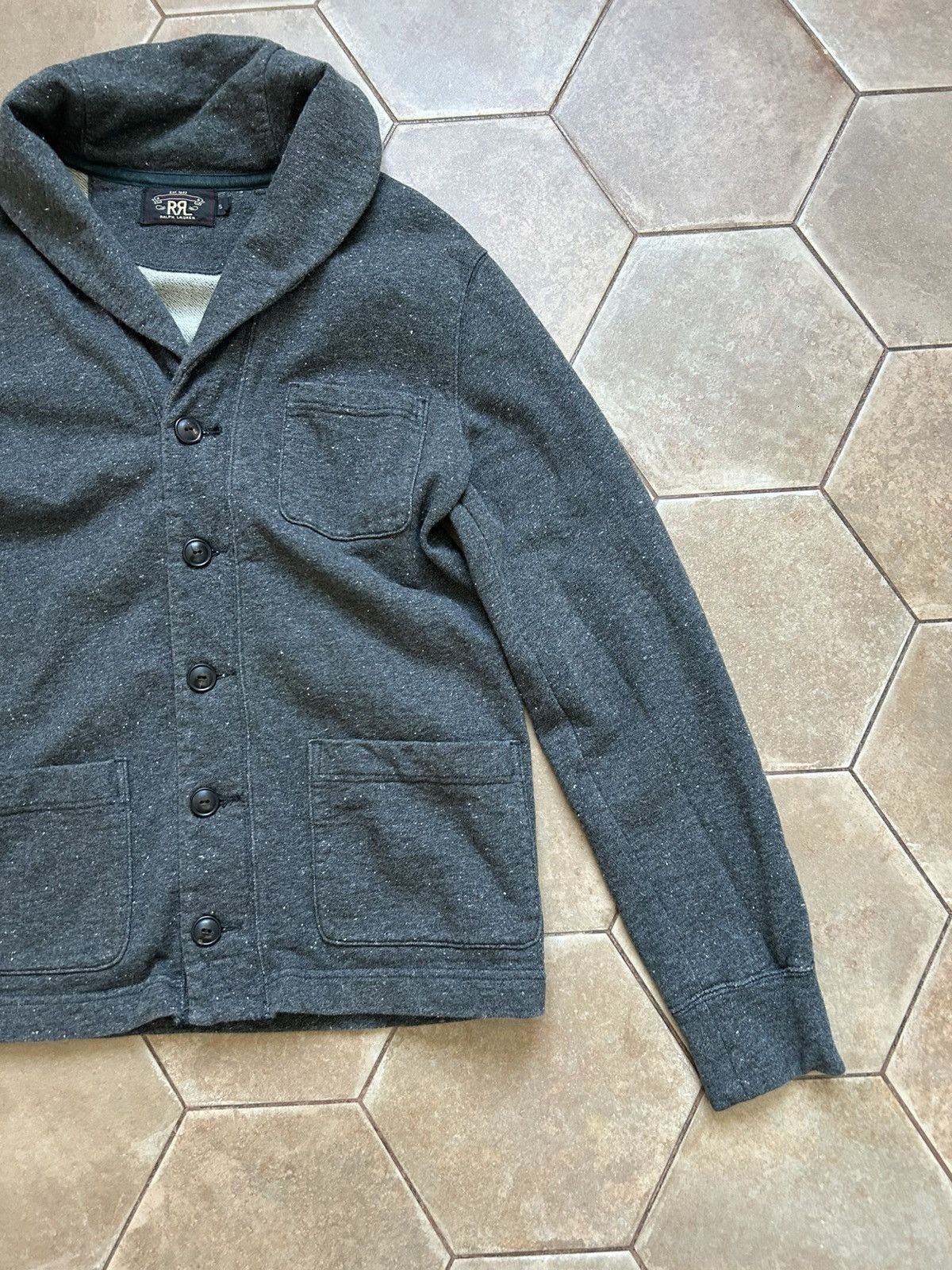 RRL Ralph Lauren RRL Ralph Lauren Double Shawn Collar Cardigan Jacket Size US S / EU 44-46 / 1 - 3 Thumbnail