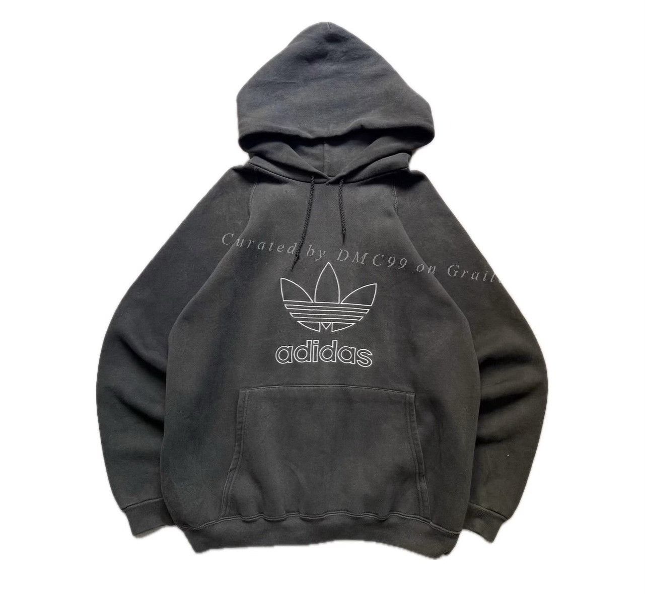 Vintage Vintage 1980s-90s Adidas USA Hoodie Size US M / EU 48-50 / 2 - 1 Thumbnail