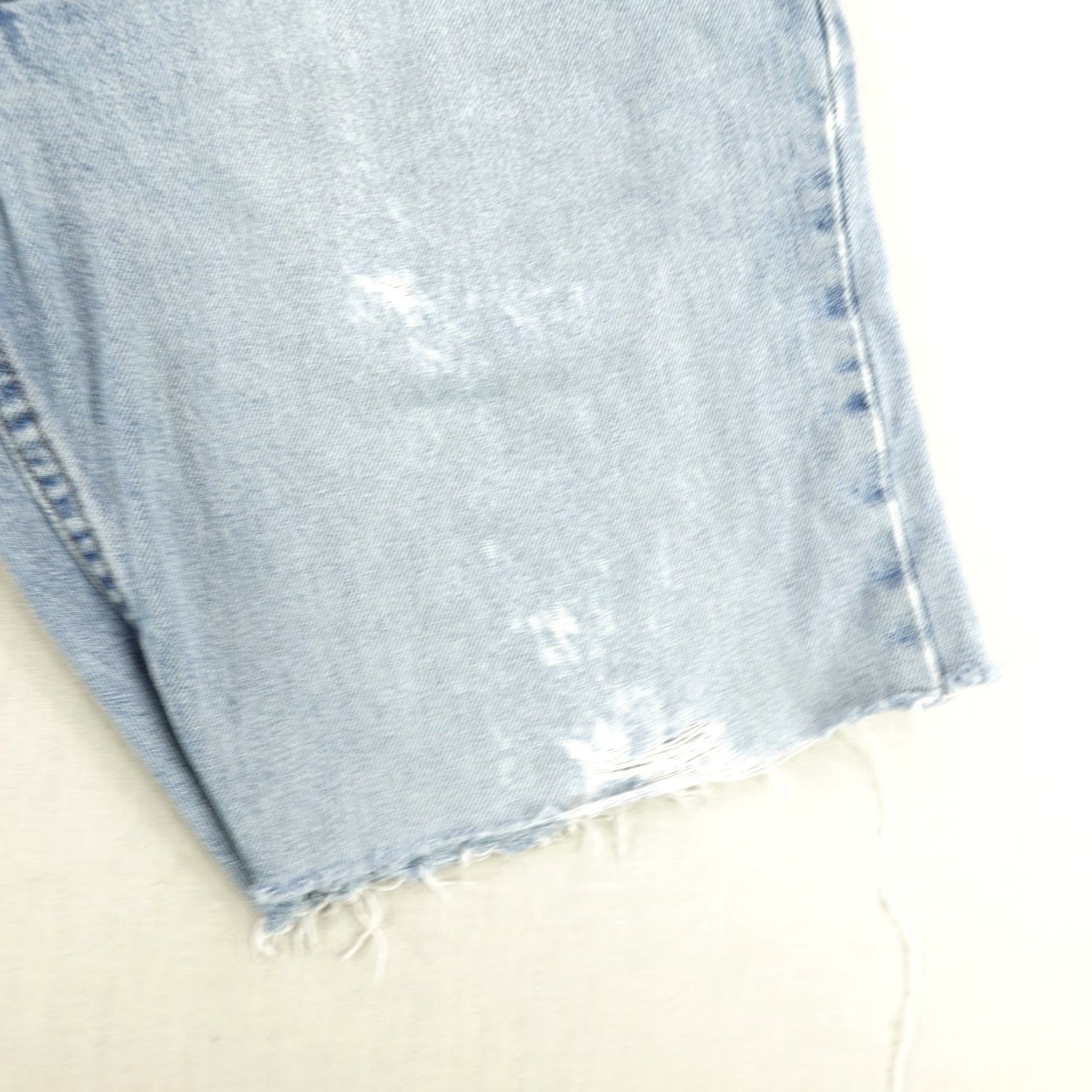 Levi's VINTAGE Levi's Silvertab Denim Shorts Mens 32x30 Blue Faded Loose Cutoff Grunge Size US 32 / EU 48 - 4 Thumbnail