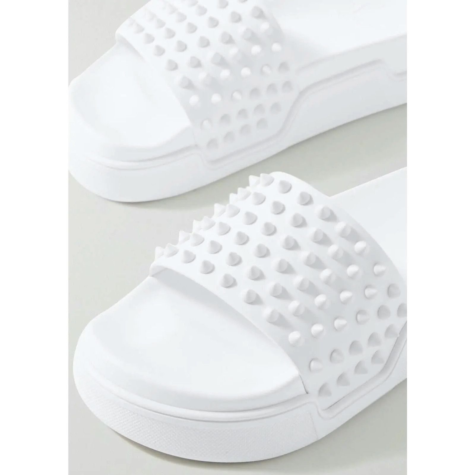 Christian Louboutin Christian Louboutin Fun Flat Bianco Platform Sandal 43 10 Size US 10 / EU 43 - 8 Thumbnail