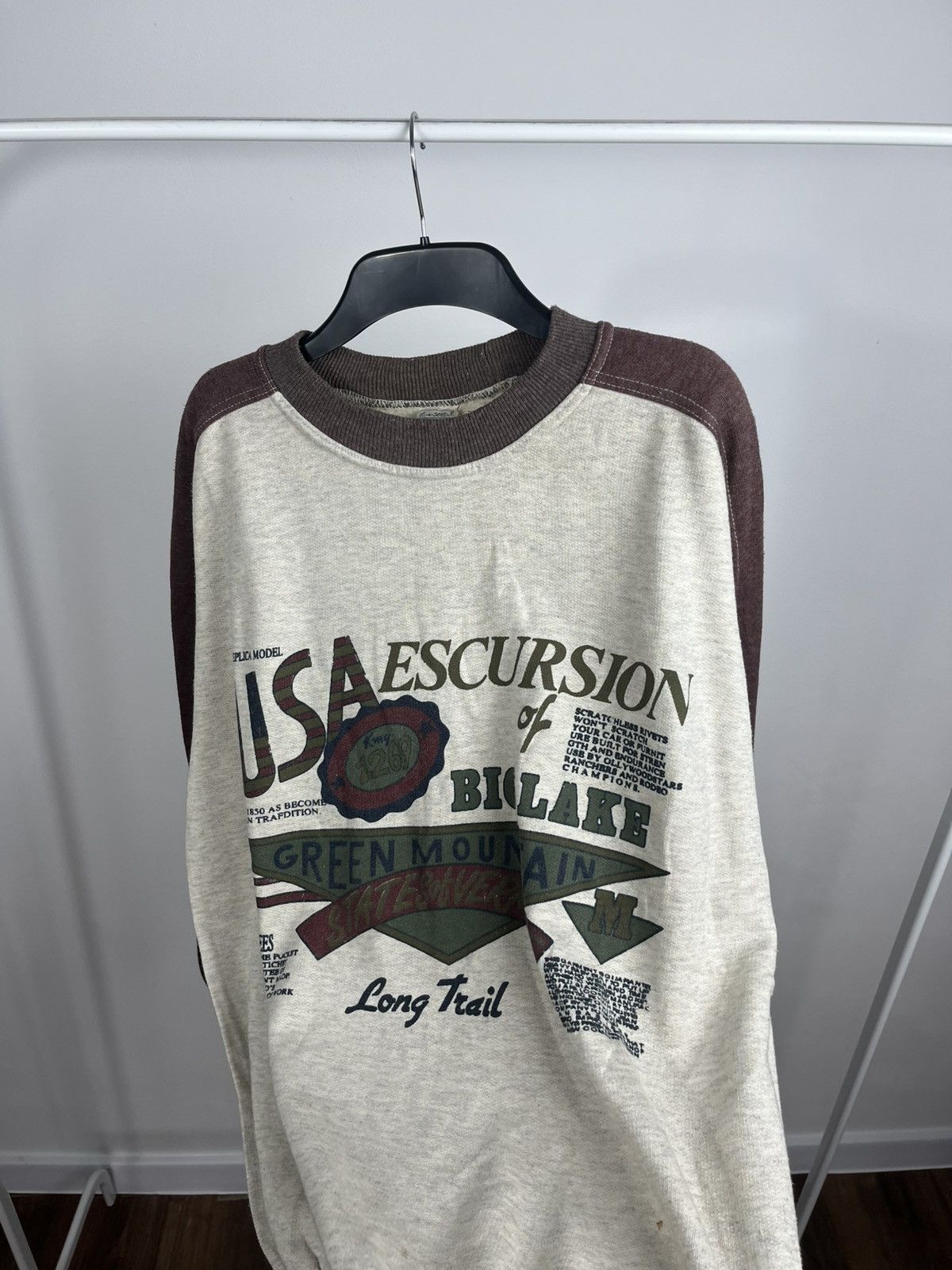 Other Vintage True Seven USA Excursion Sweatshirt Made in Italy Size US XL / EU 56 / 4 - 7 Thumbnail