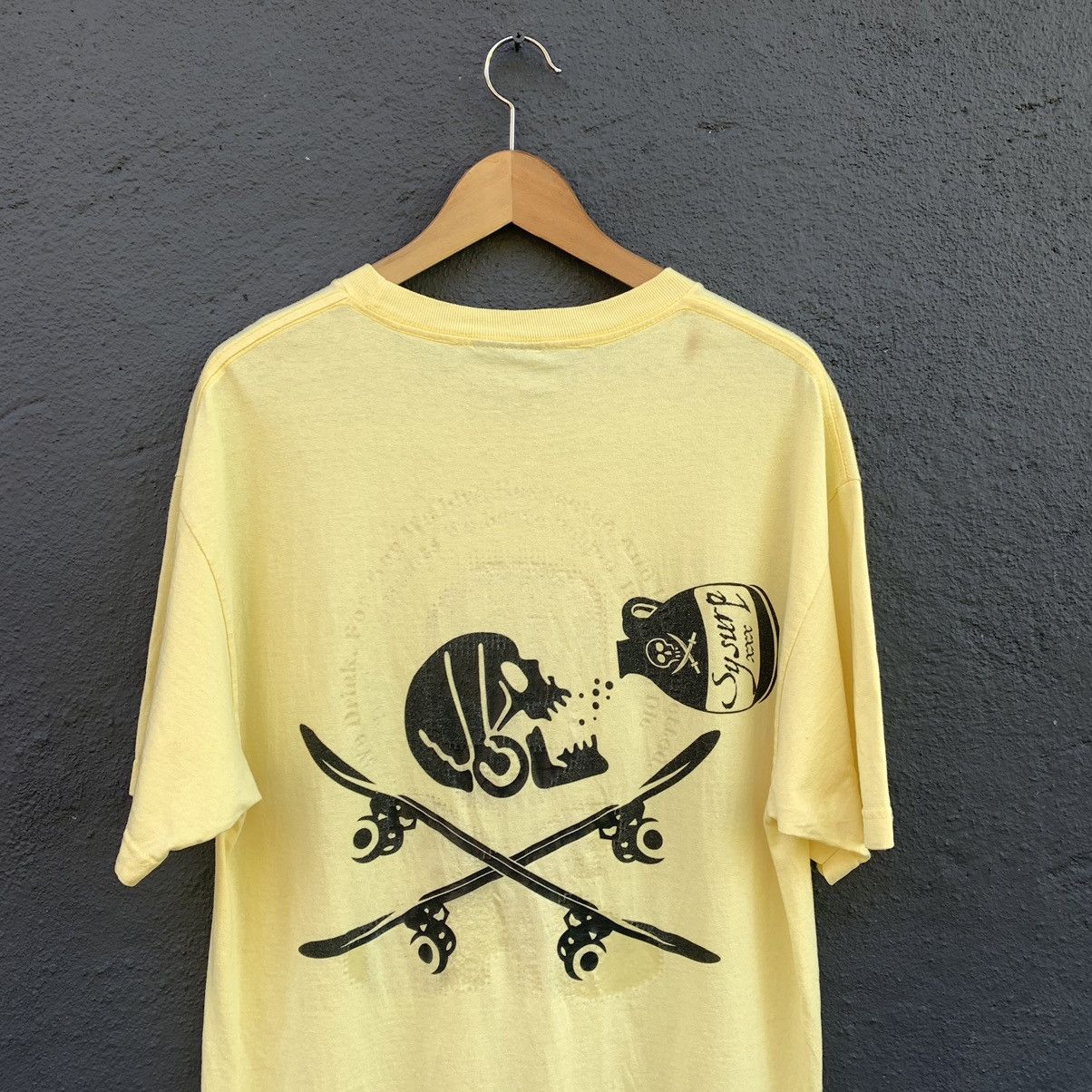 Vintage Thrashed y2k dr!sue skateboard tee Size US L / EU 52-54 / 3 - 2 Thumbnail