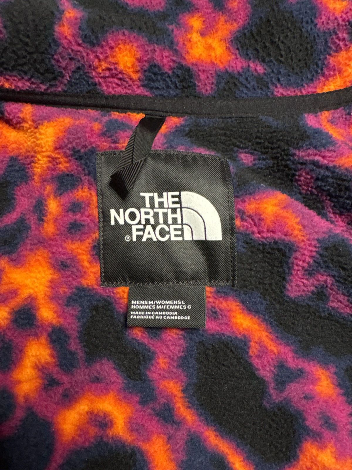 The North Face RARE The North Face Denali 2 Fleece – Lava Print Size L / US 10 / IT 46 - 2 Thumbnail