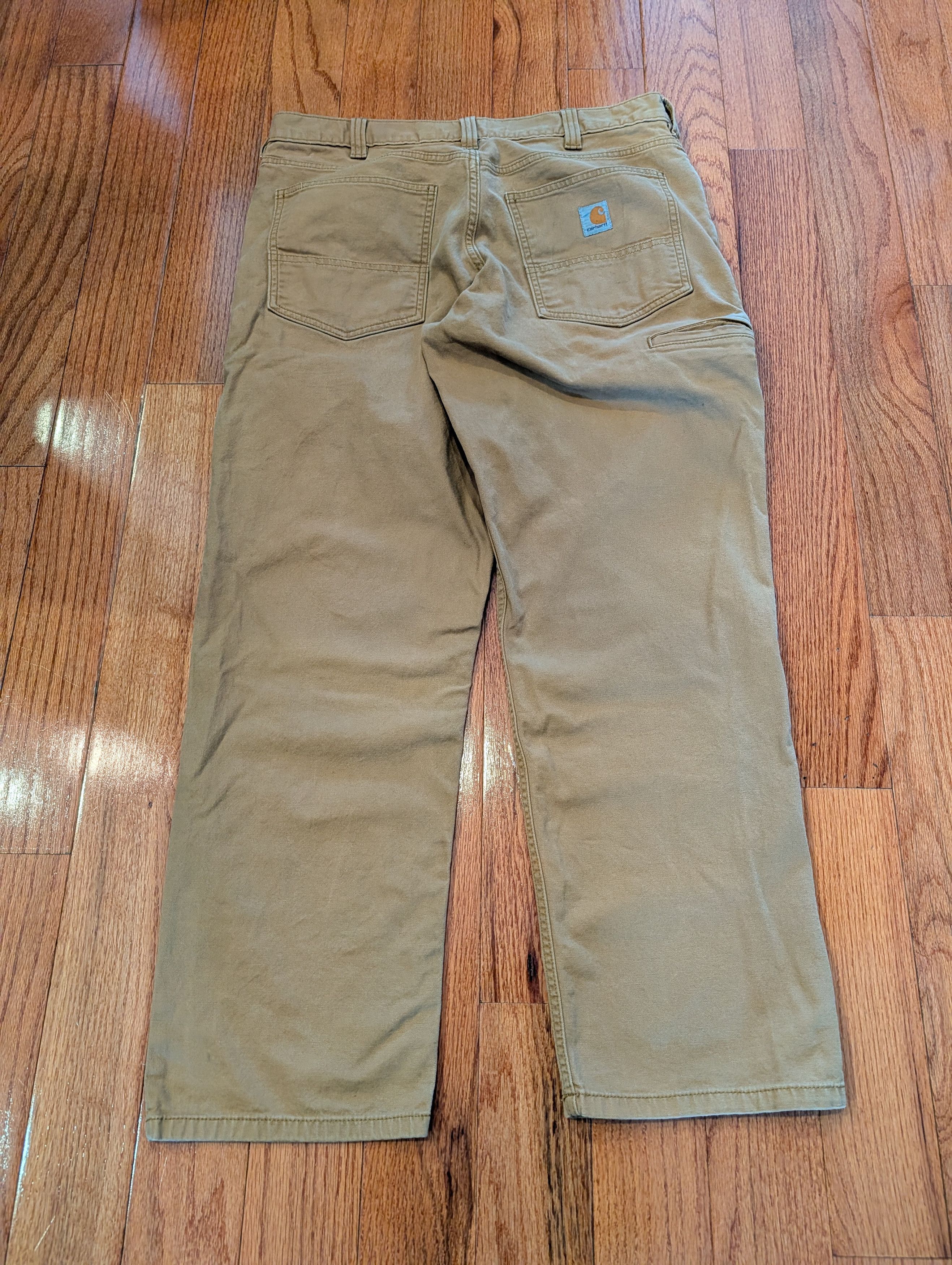 Carhartt Carhartt tan Relaxed Fit Pants 34x30 rugged canvas (35x29) Size US 34 / EU 50 - 1 Thumbnail