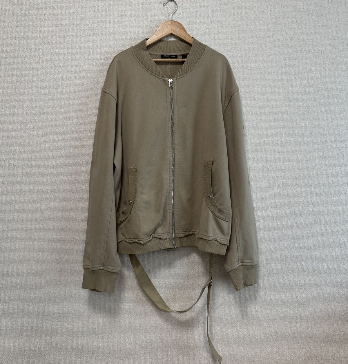 Helmut Lang Helmut Lang Bondage Distressed Bomber Jacket Size US M / EU 48-50 / 2 - 1 Thumbnail