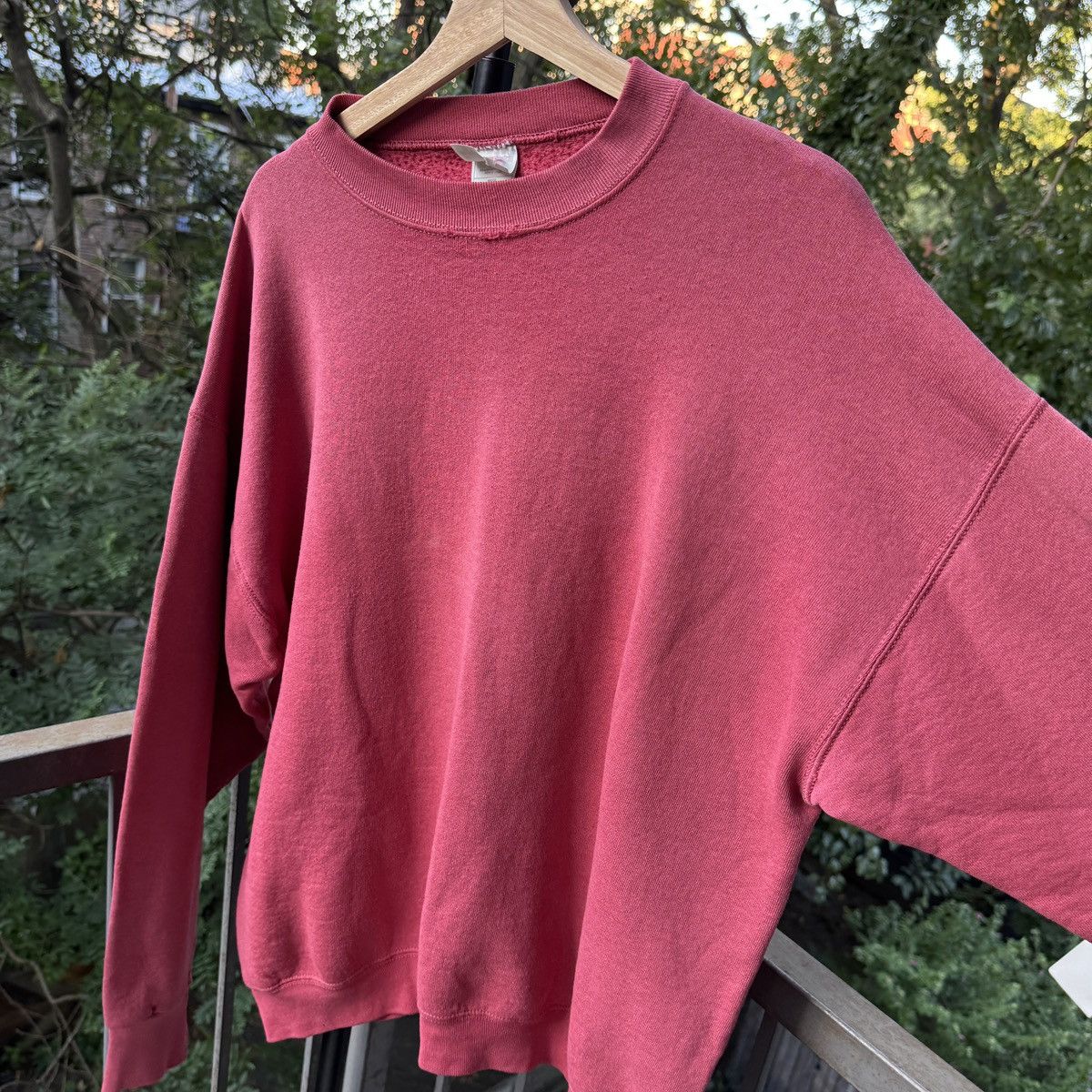 Vintage Sun Faded Thrashed Distressed Sweatshirt ERD Grunge Chrome Size US XL / EU 56 / 4 - 3 Thumbnail