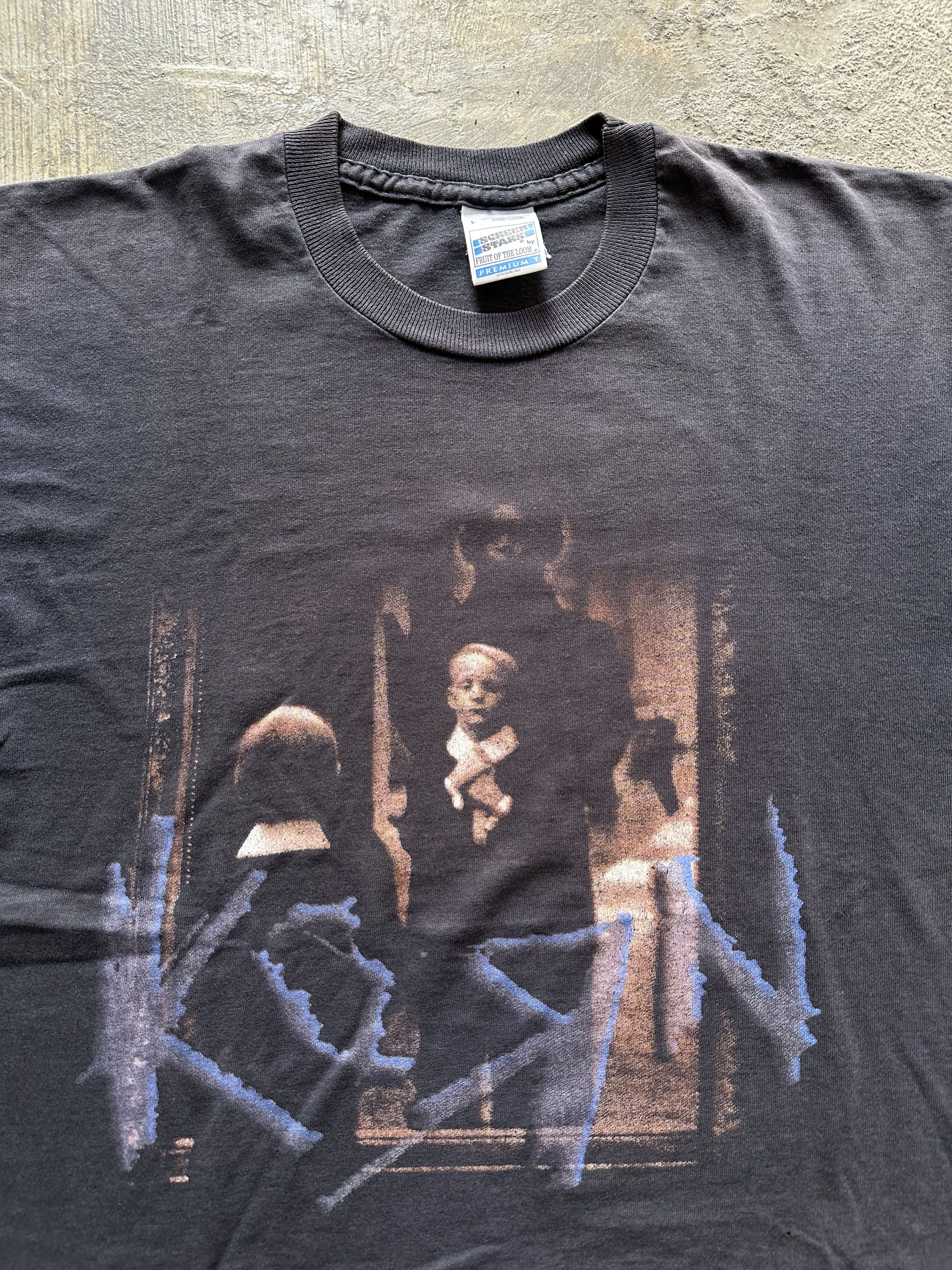 Band Tees Vintage 90s Korn Life Is Peachy Tour Slipknot Deftones Size US L / EU 52-54 / 3 - 2 Thumbnail