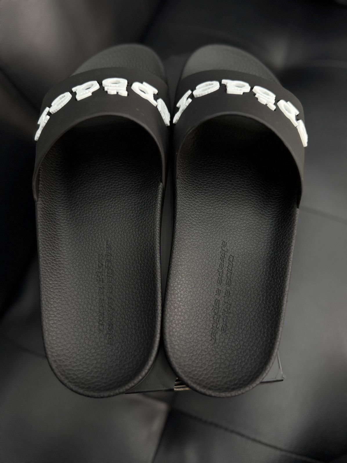 Sp5der Sp5der Slides Slip On Black Size 12 (Brand New) Size US 12 / EU 45 - 5 Thumbnail