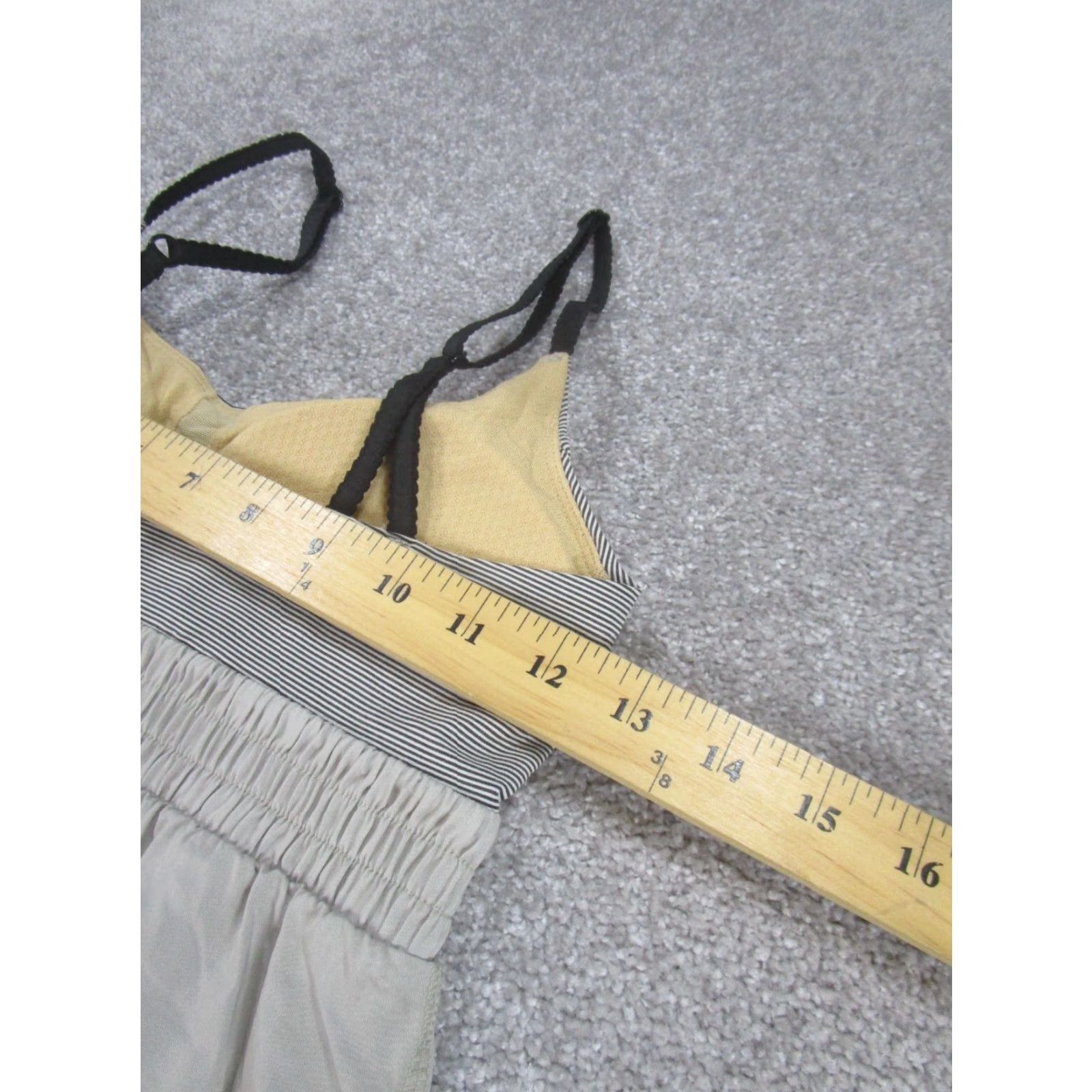 Lululemon Lululemon Dress Womens Mini Sleeveless Size 4 Gray Stretch Size S / US 4 / IT 40 - 6 Thumbnail