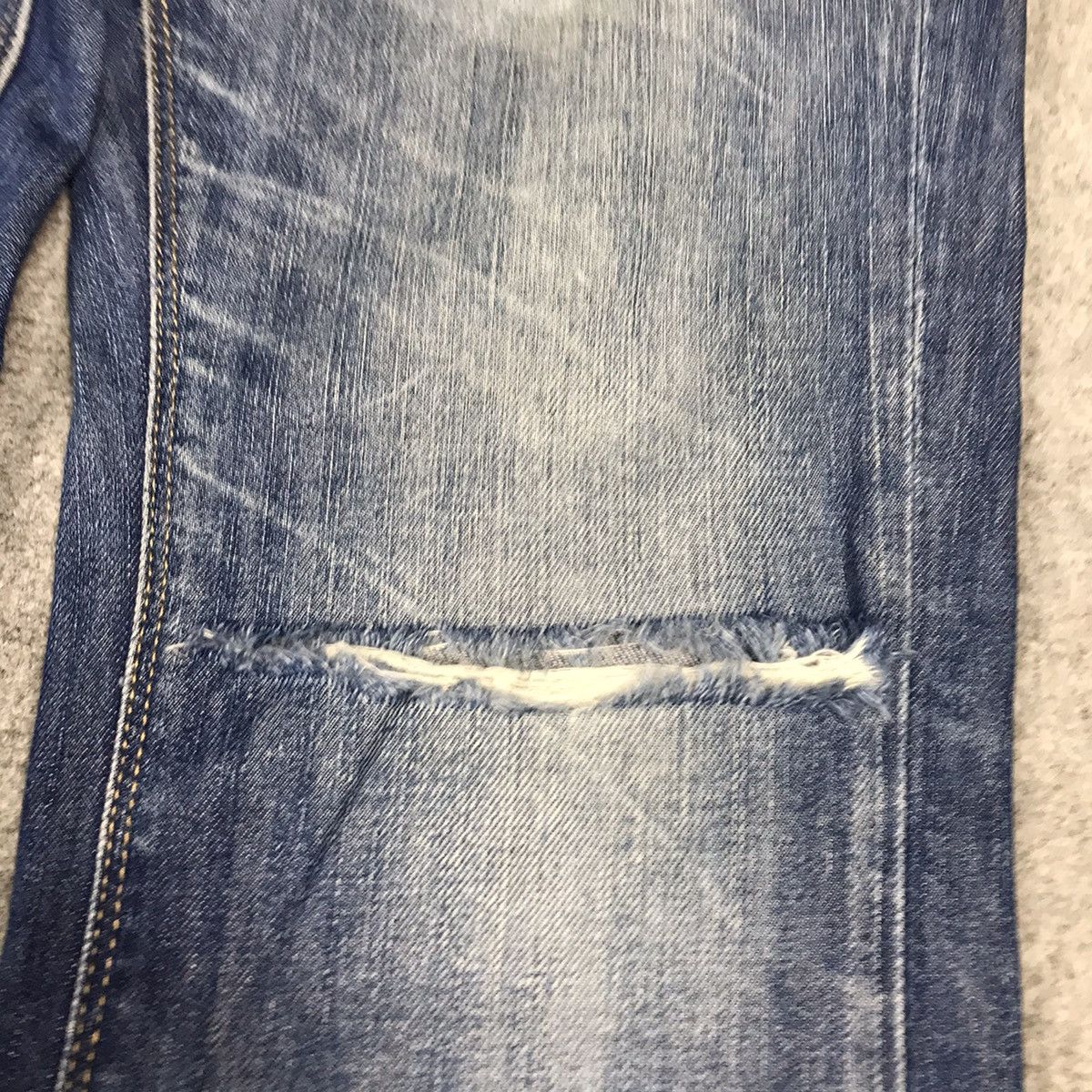 Japanese Brand × Zara Distressed japan style denim Zara jeans pants Size US 32 / EU 48 - 5 Thumbnail