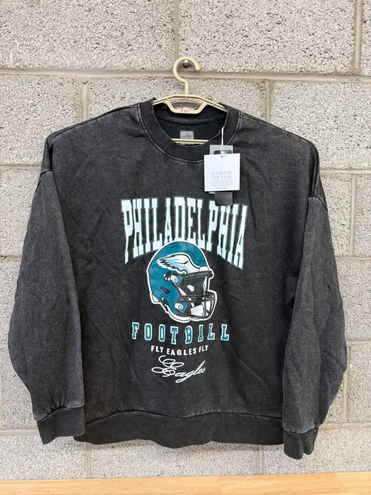 Other Philadelphia Eagles Crewneck Sweatshirt Large NFL Pullover Size ONE SIZE - 1 Thumbnail