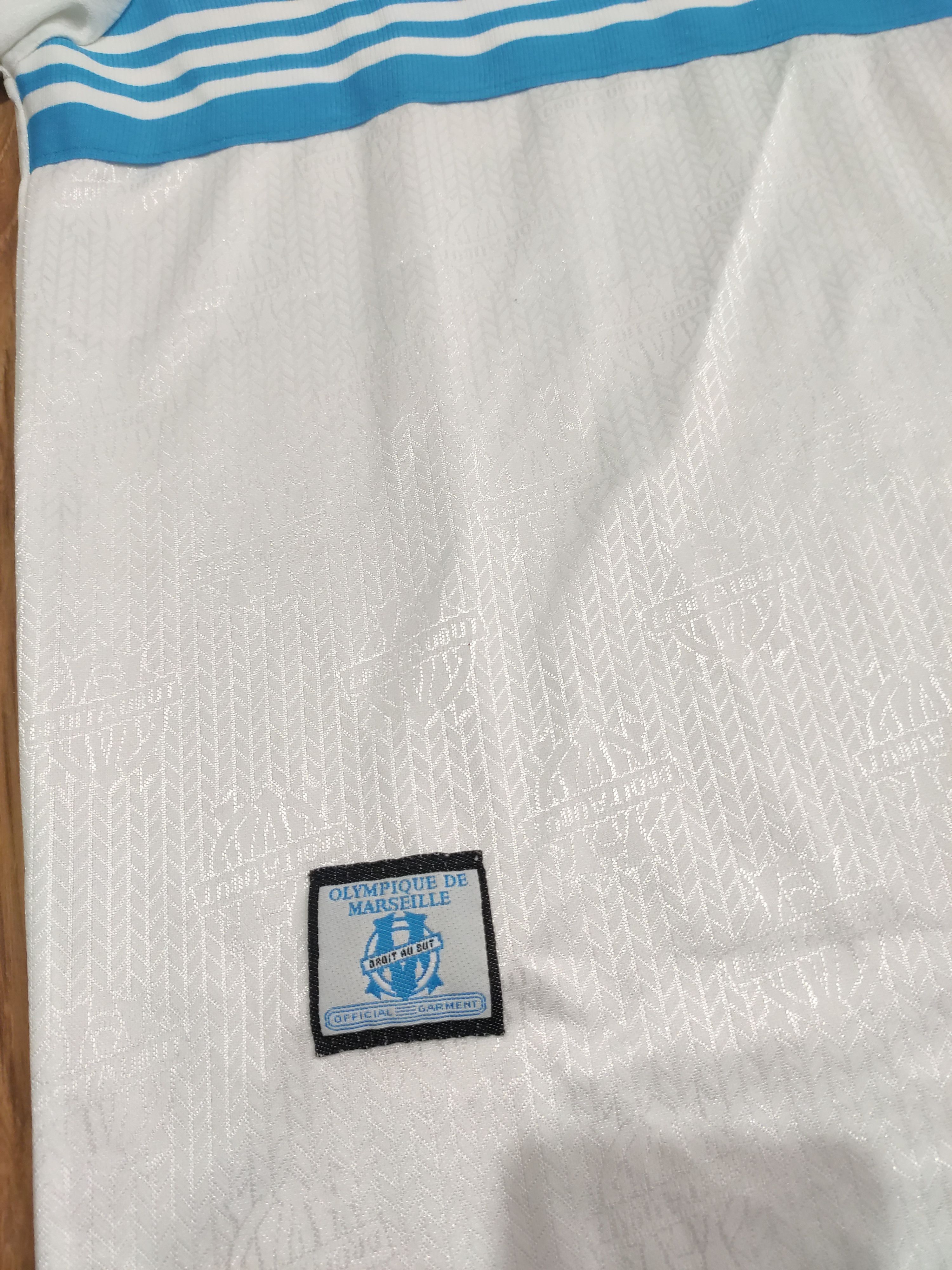 Adidas × Vintage Vintage Adidas Olympique Marseille 1997-98 jersey size Large Size US L / EU 52-54 / 3 - 4 Thumbnail